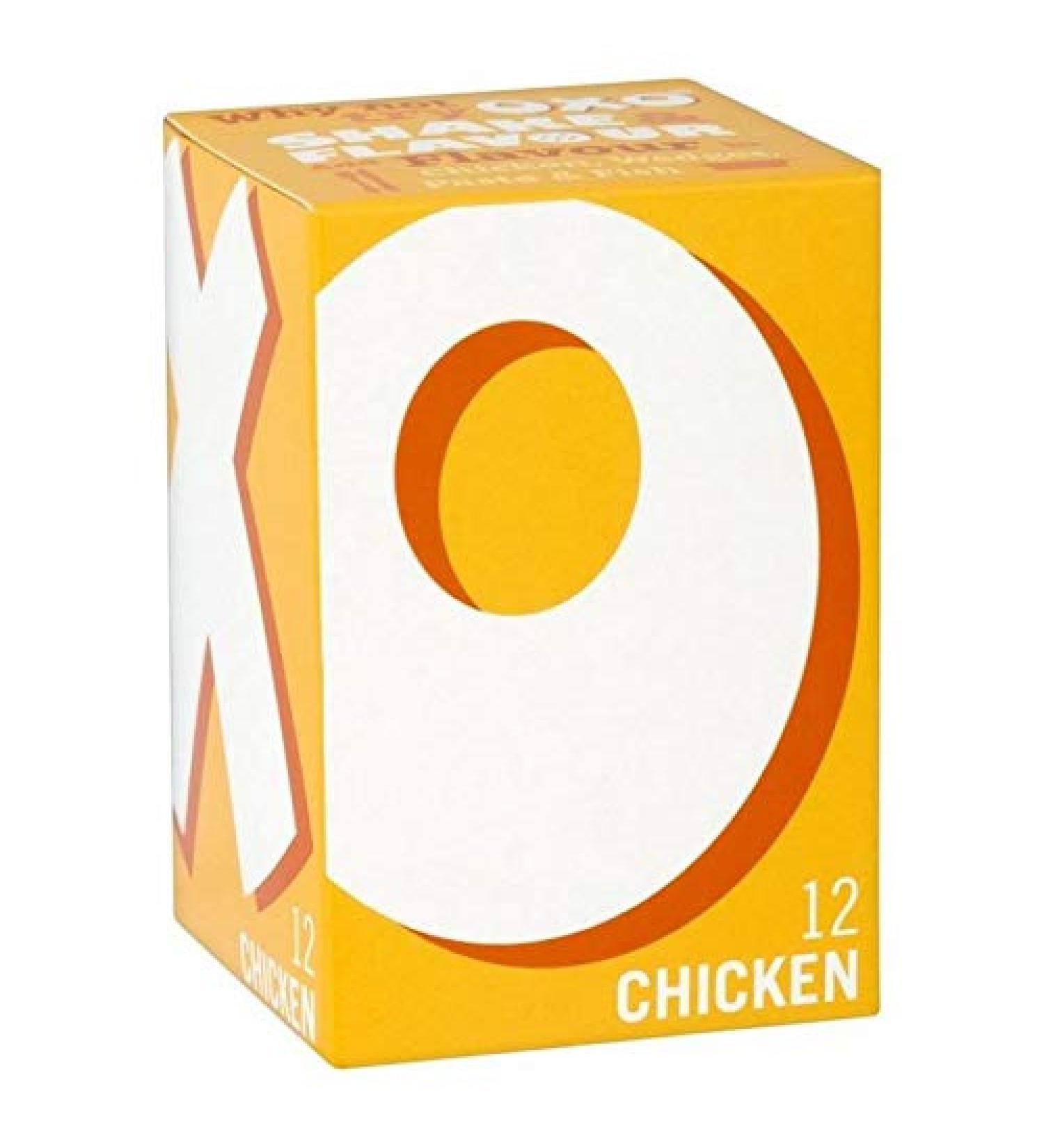6X Oxo 12 Chicken Stock Cubes 71g