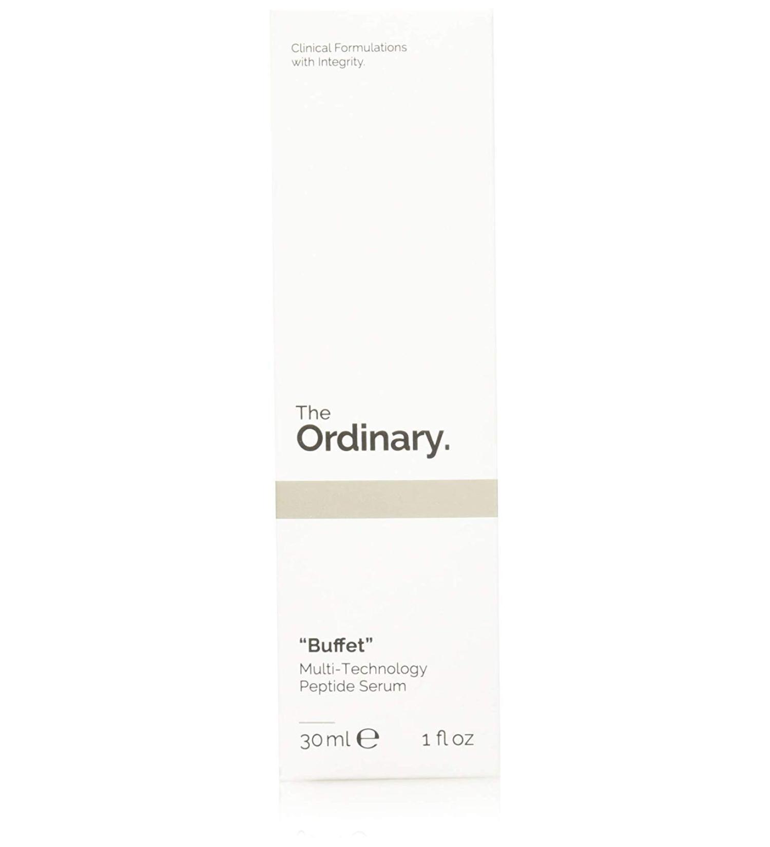 The Ordinary Buffet 30ml - Anti-Aging Serum - 1.01 Fl Oz - Single Pack - Buy Online on GoSupps.com