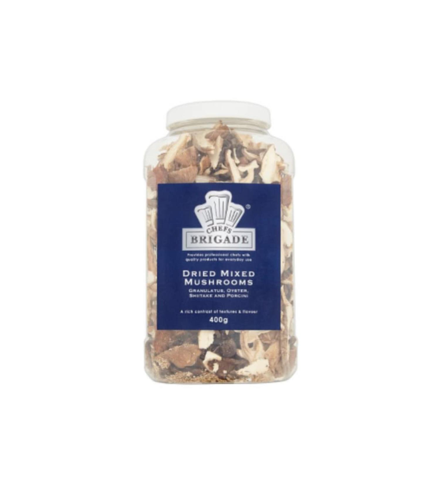 Chefs Brigade Dried Mixed Mushrooms 400g x 6
