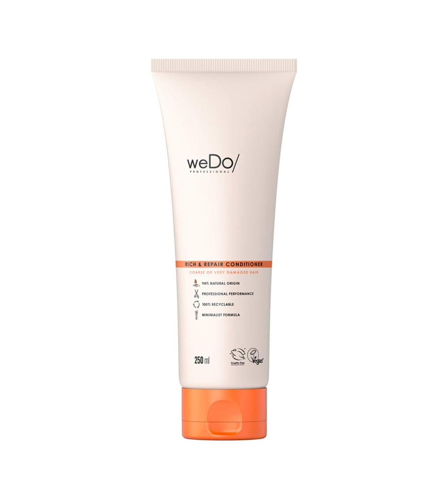 weDo/Professional Rich & Repair Conditioner against hair breakage for strong unruly or very