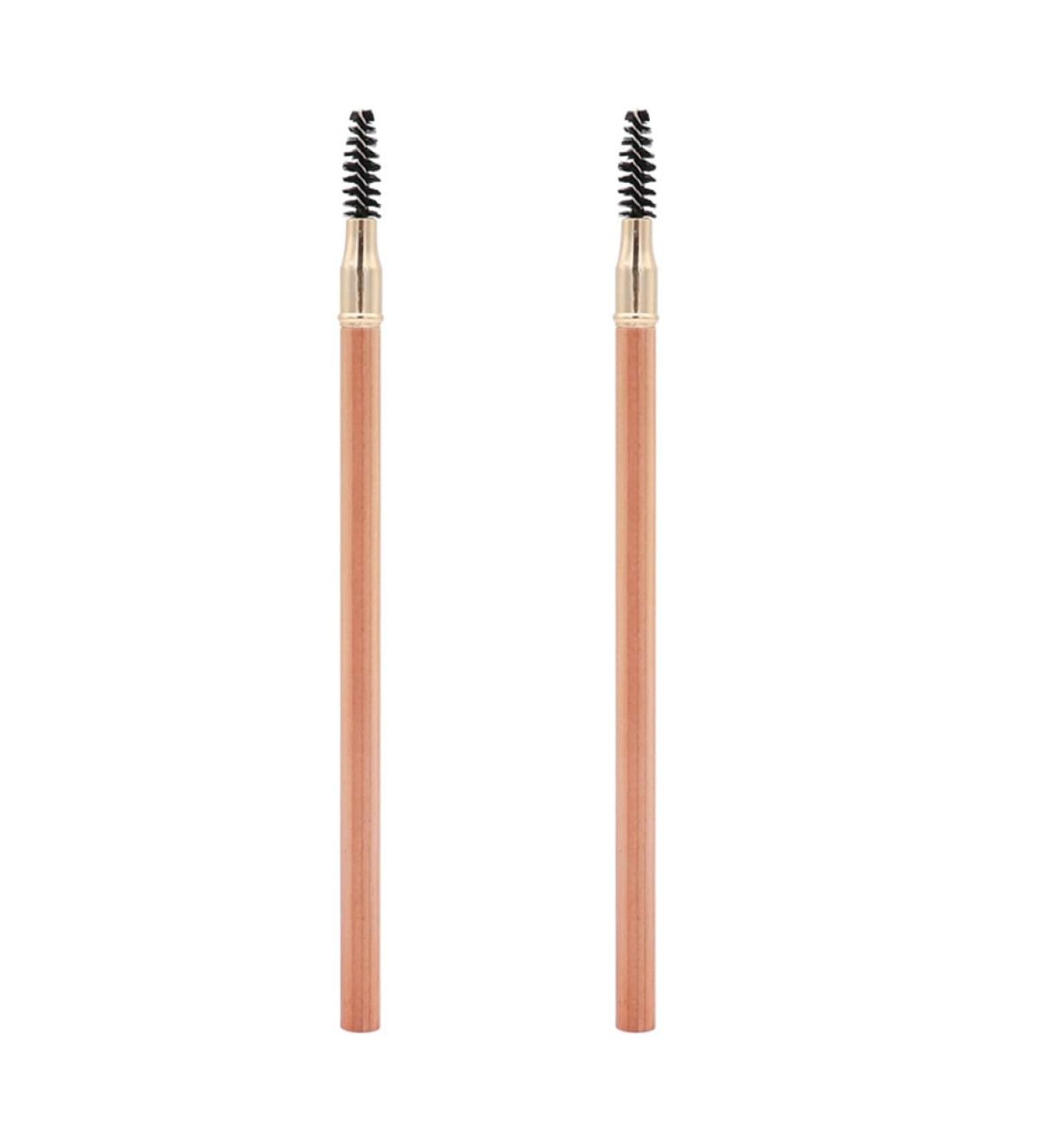 TEHAUX Crayon Sourcils Double T te 2 Pcs 02 Brun Caf et 05 Gris Caf Imperm able R sistant la Transpiration Maquillage Naturel avec Brosse Sourcils pour Femmes Couleur Al atoire - Buy Online on GoSupps.com