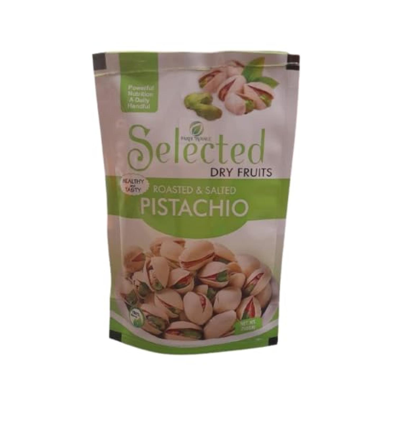 Farm Royale Roasted & Salted Pistachio(Pista) -1KG(4 * 250gm) ||100% Pure and Natural||Handpicked Material||Export quality - Buy Online on GoSupps.com