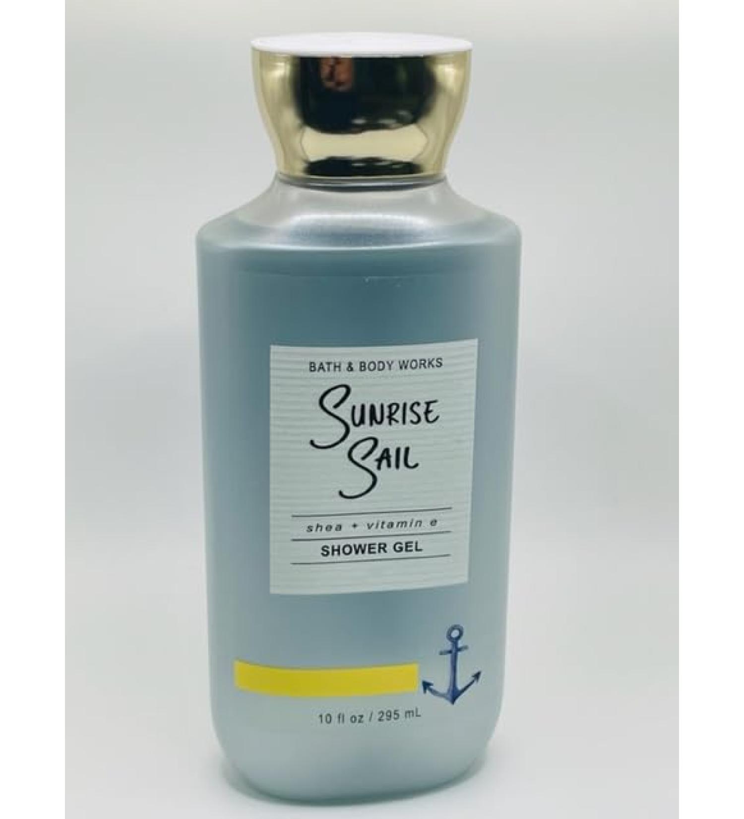 Bath Body Works Sunrise Sail Shower Gel 10 Ounce Full Size Body Wash