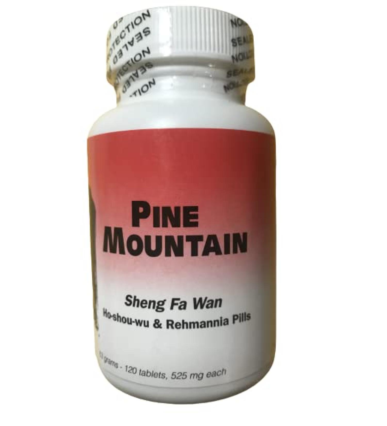 Buy Sheng Fa Wan Alopecia Areata Pill - Ho-Shou-Wu & Rehmannia - Fast International Shipping | Pine Mountain SF-257 - Buy Online on GoSupps.com