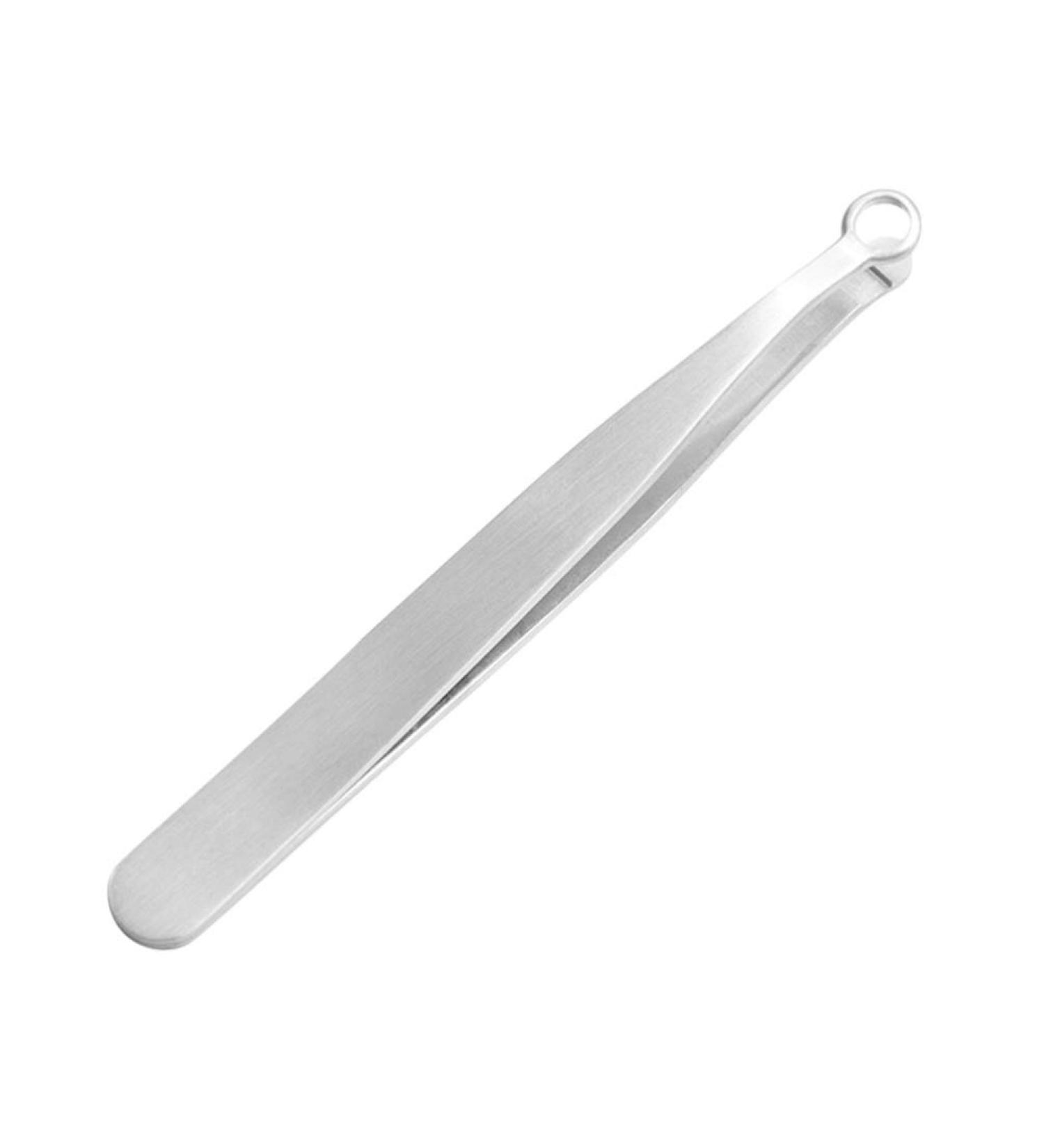 Milisten Eyelash Eyelash Stainless Steel Salon 320 Degree Pulling Angle Rounded Corners Beauty Product (Silver) Lash Lash Gland Forceps - Buy Online on GoSupps.com