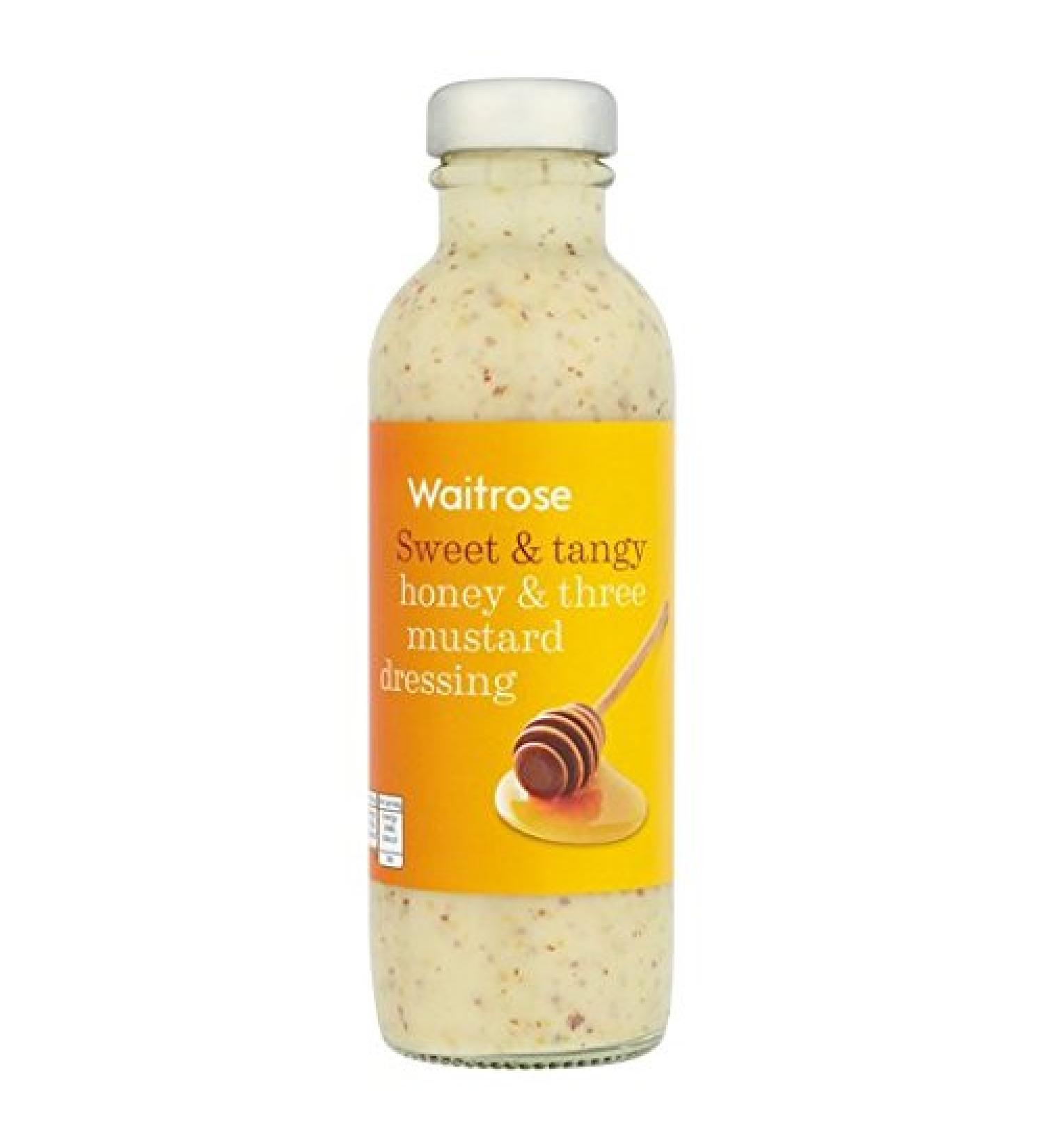 Honey & Mustard Dressing Waitrose 250ml