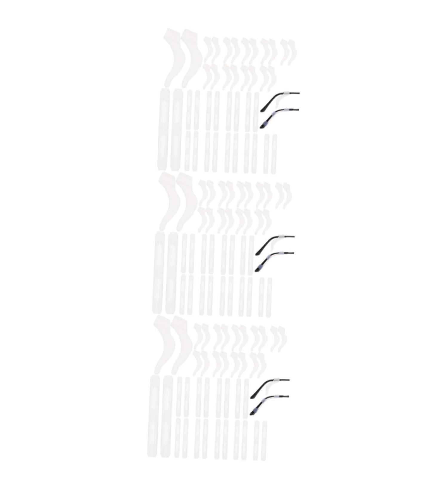 Lurrose 60 Pairs Anti-Slip Eyeglass Grips & Ear Pads - Non-Slip Cover for Glasses - Silica Gel Temples & Holders for Kids & Adults - International Shipping Available - Buy Online on GoSupps.com