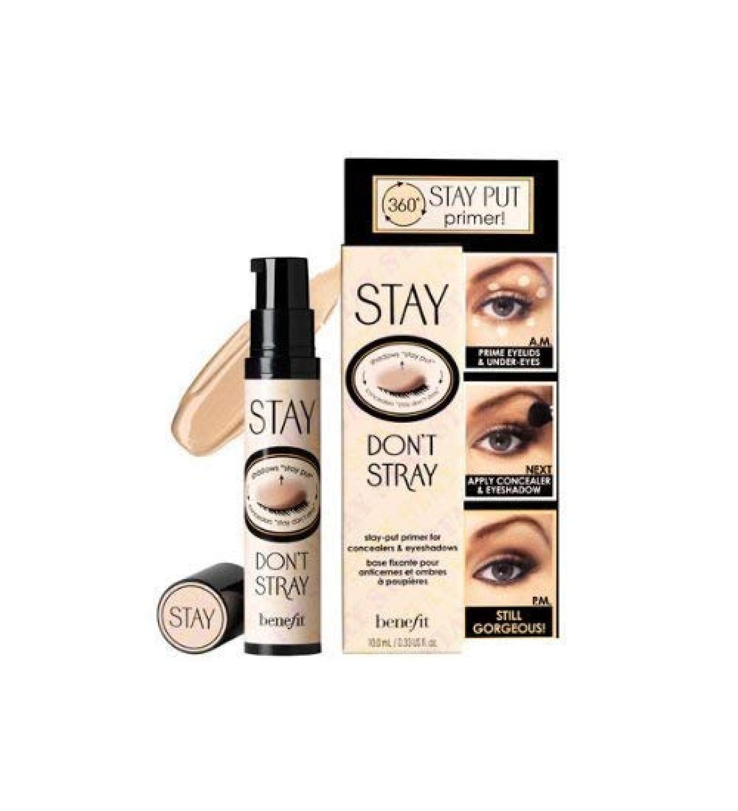 Benefit Stay Don't Stray (Stay Put Primer For Concealers & Eyeshadows) 10Ml/0.33Oz