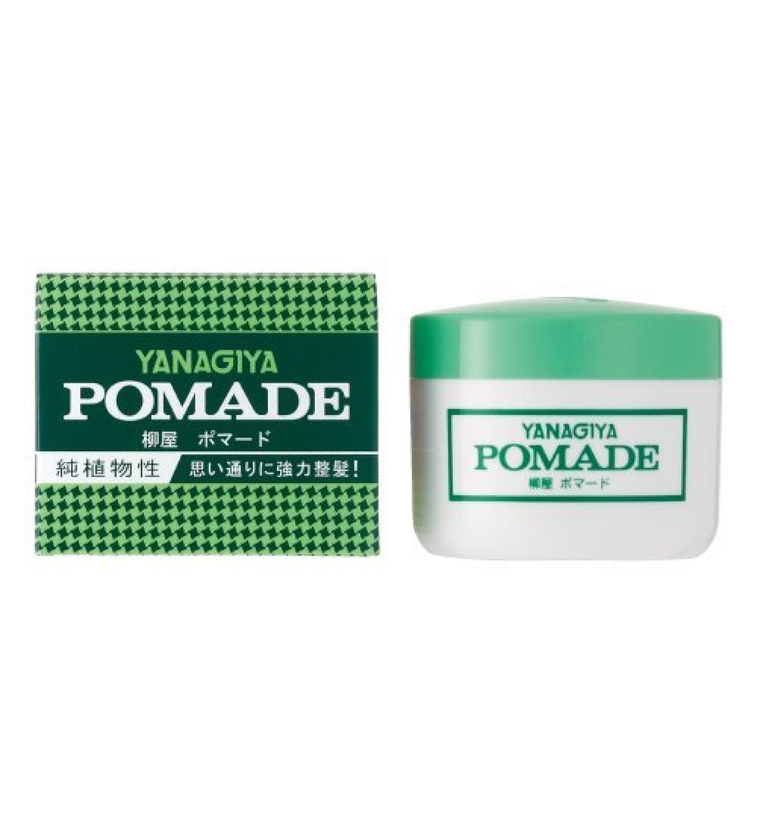 Yanagiya Hair Pomade 120g (Green tea Set)