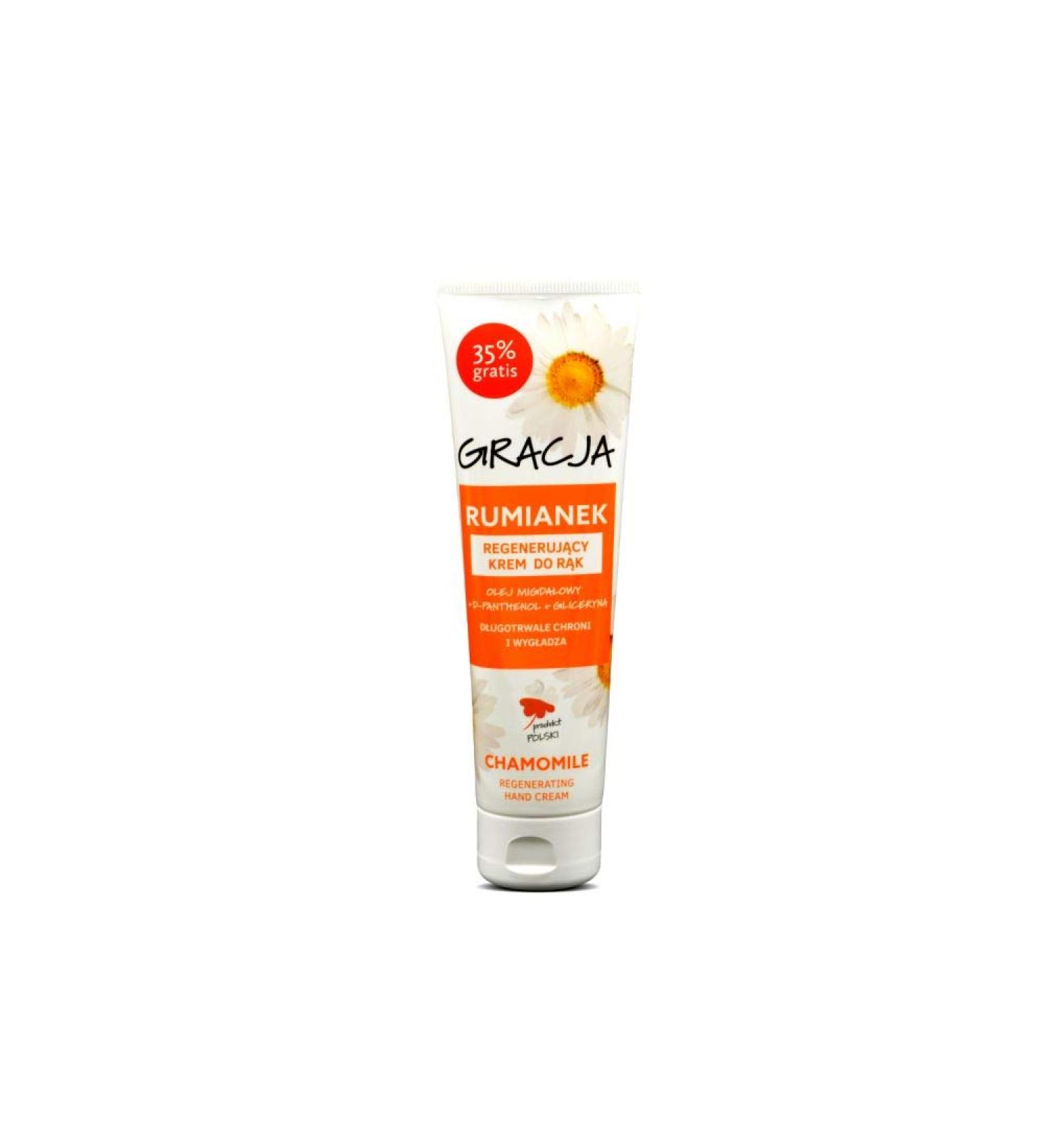 Gracja Night Cream for Hands Chamomile Infusion | Ultra-Hydrating & Soothing Formula - International Shipping - Buy Online on GoSupps.com