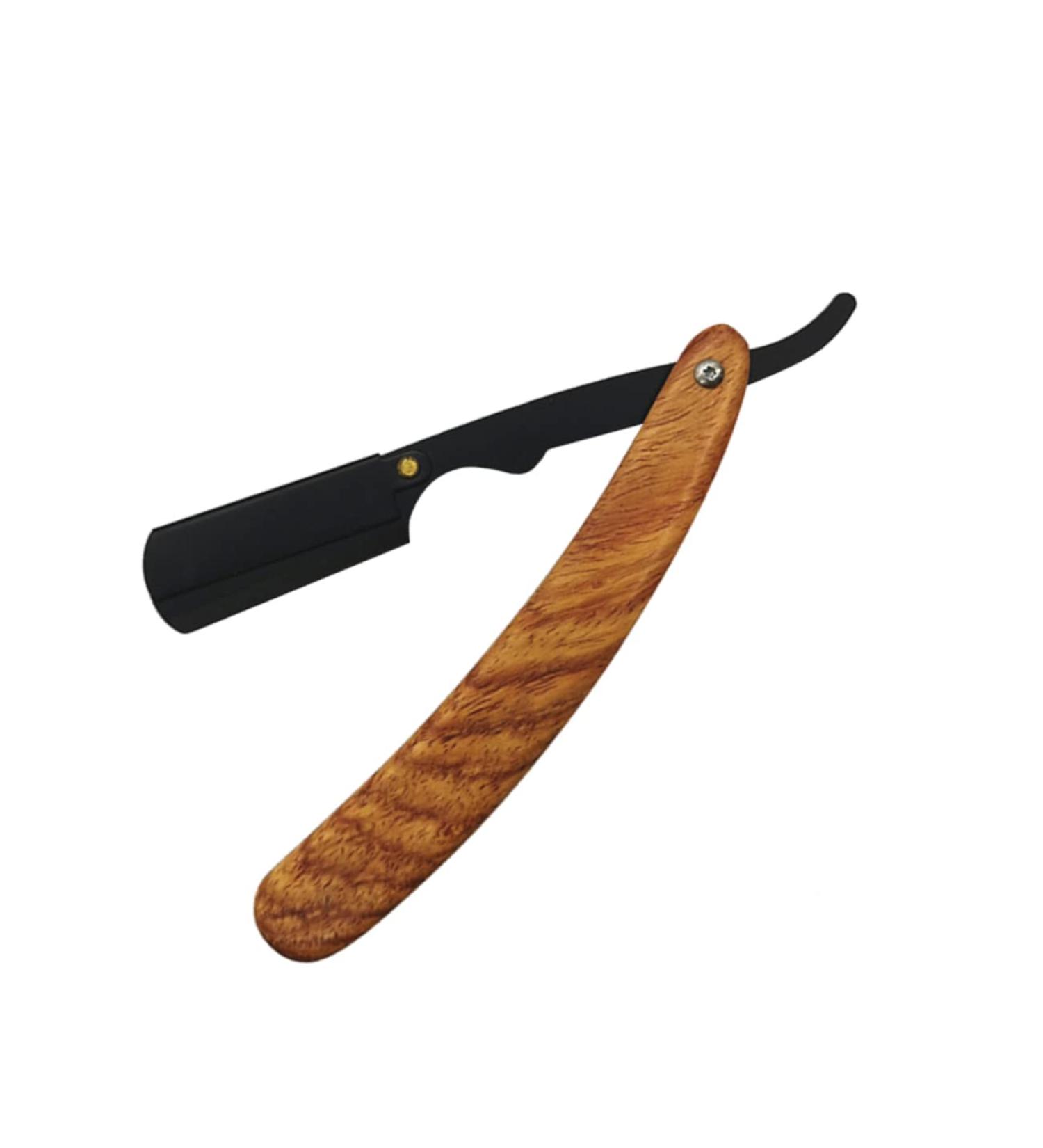 Doitool Strawberry Hair Spang Manual Razor for Men | Bamboo Eyebrow & Beard Grooming Tool - Shop Internationally - Buy Online on GoSupps.com