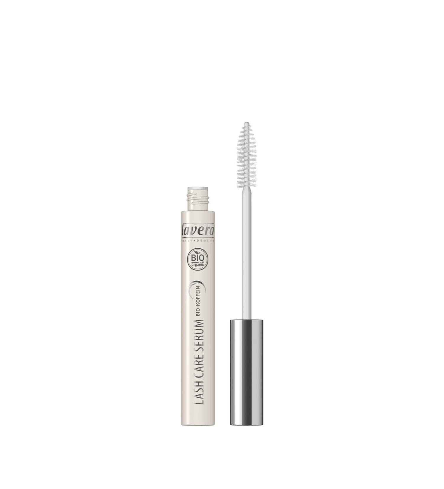 Lavera Eyelash Care Serum - Vegan & Organic 100% Natural - Bio-Caffeine 9ml - Natural Cosmetics for Long Beautiful Lashes - Buy Online on GoSupps.com