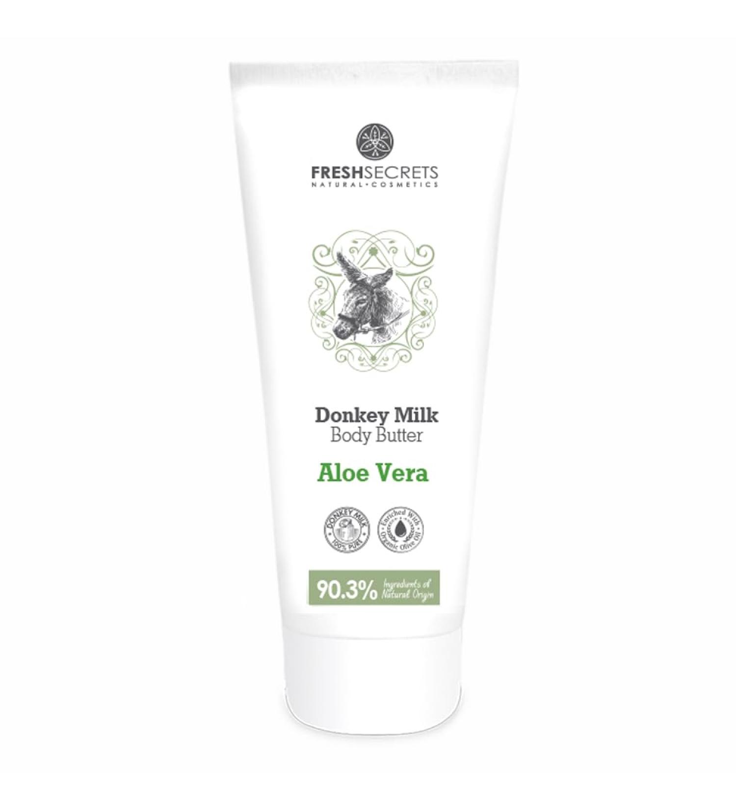 Fresh Secrets 40911 Donkey milk and aloe vera body butter 200 ml