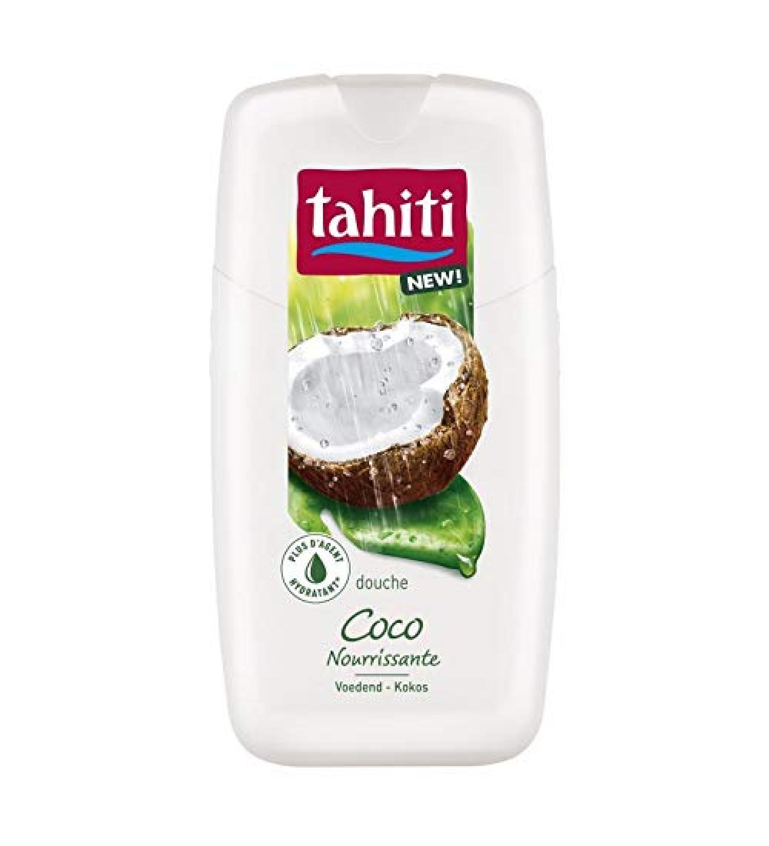 TAHITI Tahiti - Standard Coconut Shower Gel 250ml - Pack of 4 - Price per Pack - Fast Delivery in Metropolitan France within 3 Business Days