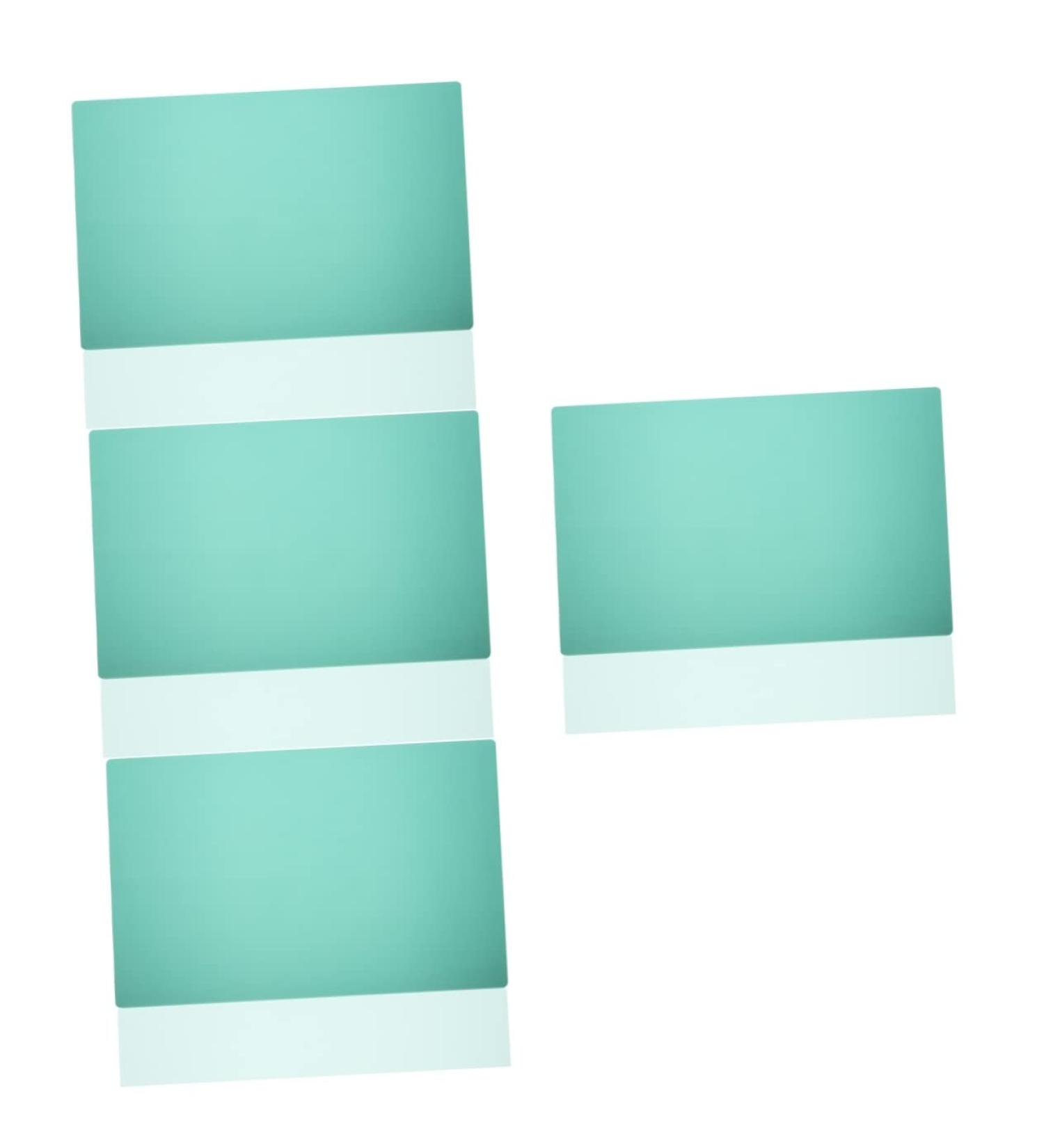 COHEALI 4pcs DIY Silicone Mat Jewelry Casting Molds Set - Large Square Placemat for Resin Crafts - 60x40cm Green (4pcs) - Buy Online on GoSupps.com