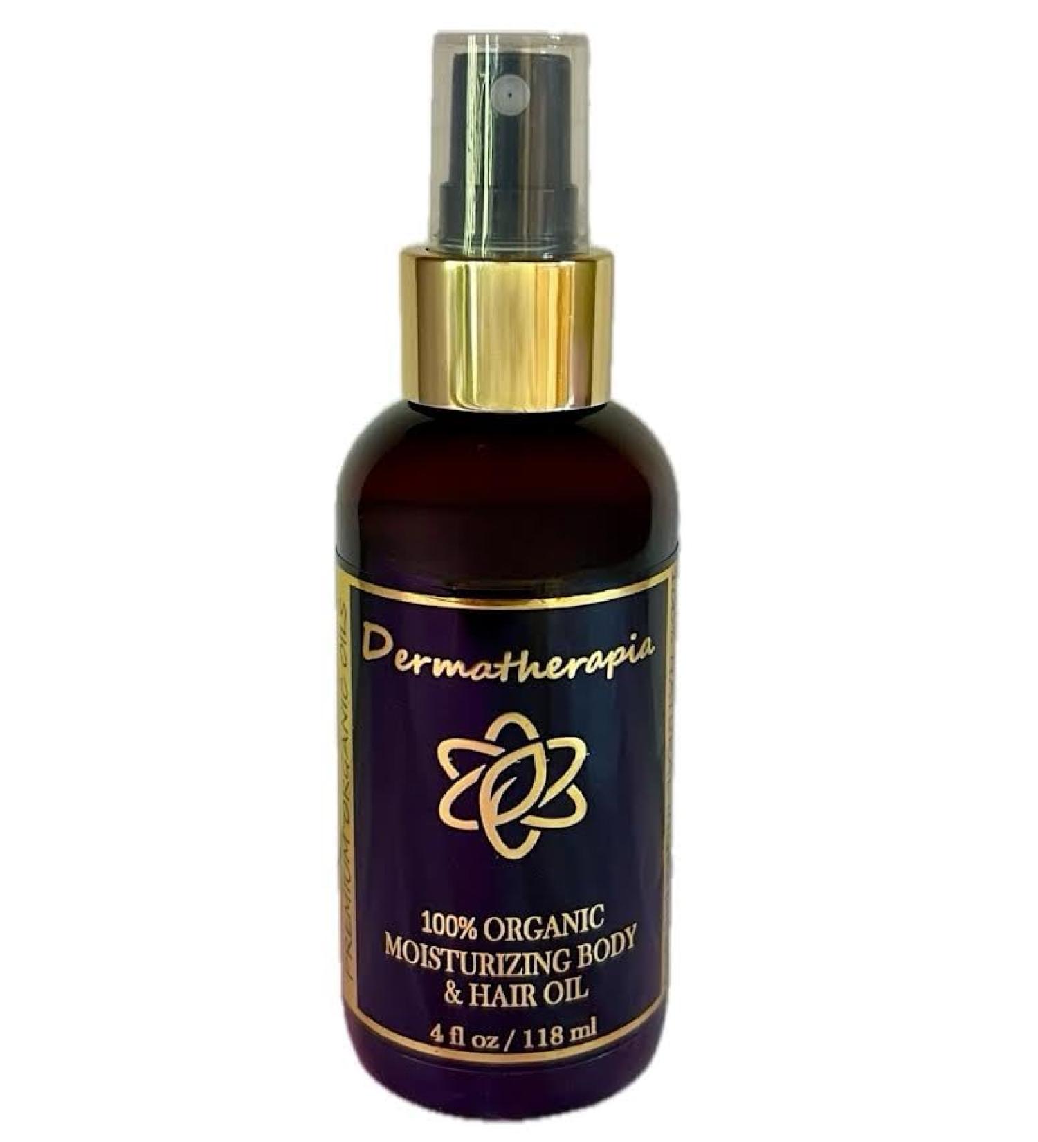 100% Organic Luxury Body Oil Hair Oil & Face Oil - Ultra Moisturizing for Aging Skin & Silky Hair | Nourishing & Quick Absorption - Buy Online on GoSupps.com