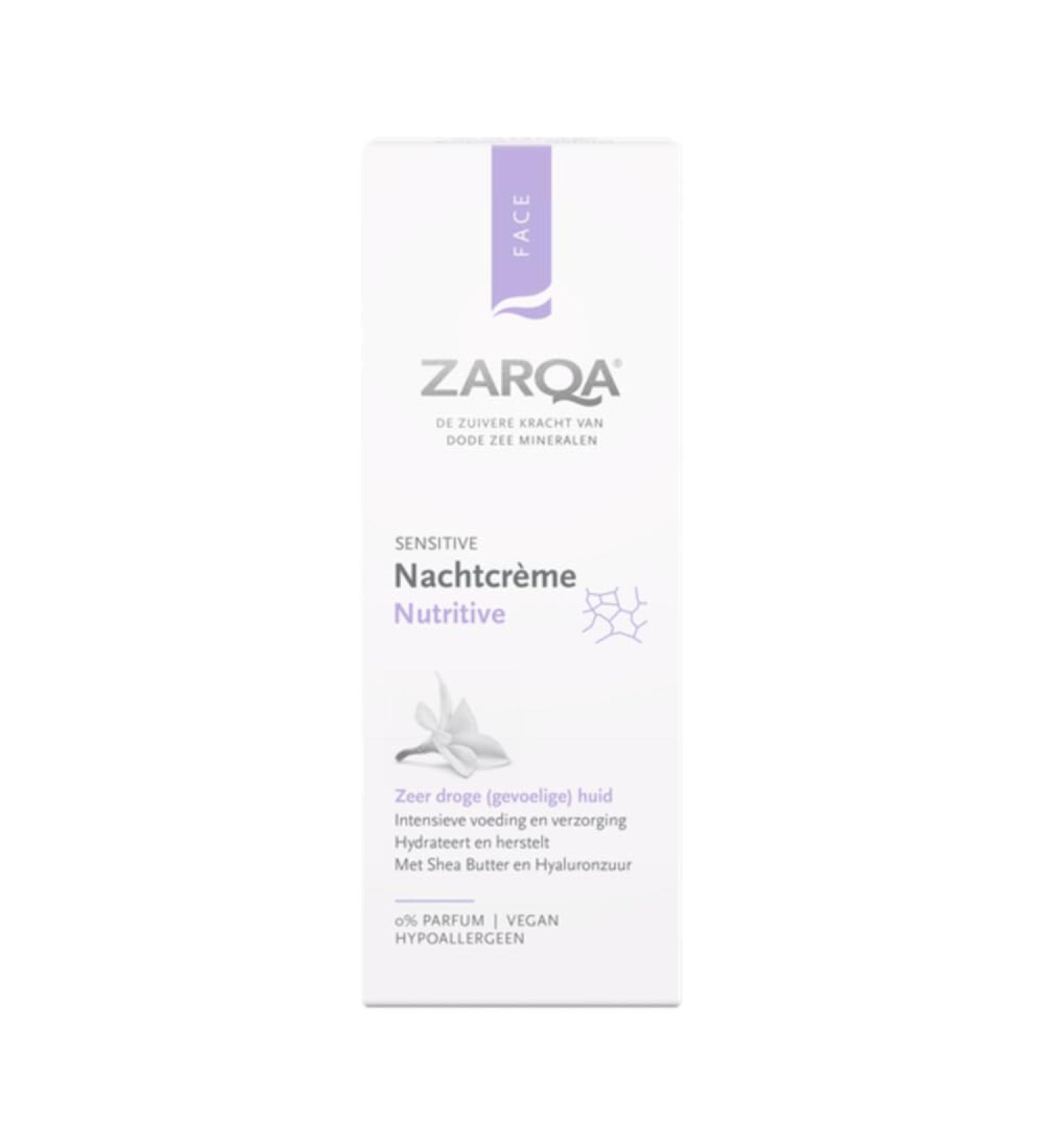 3x Zarqa Night Cream Nutritive 50 ml