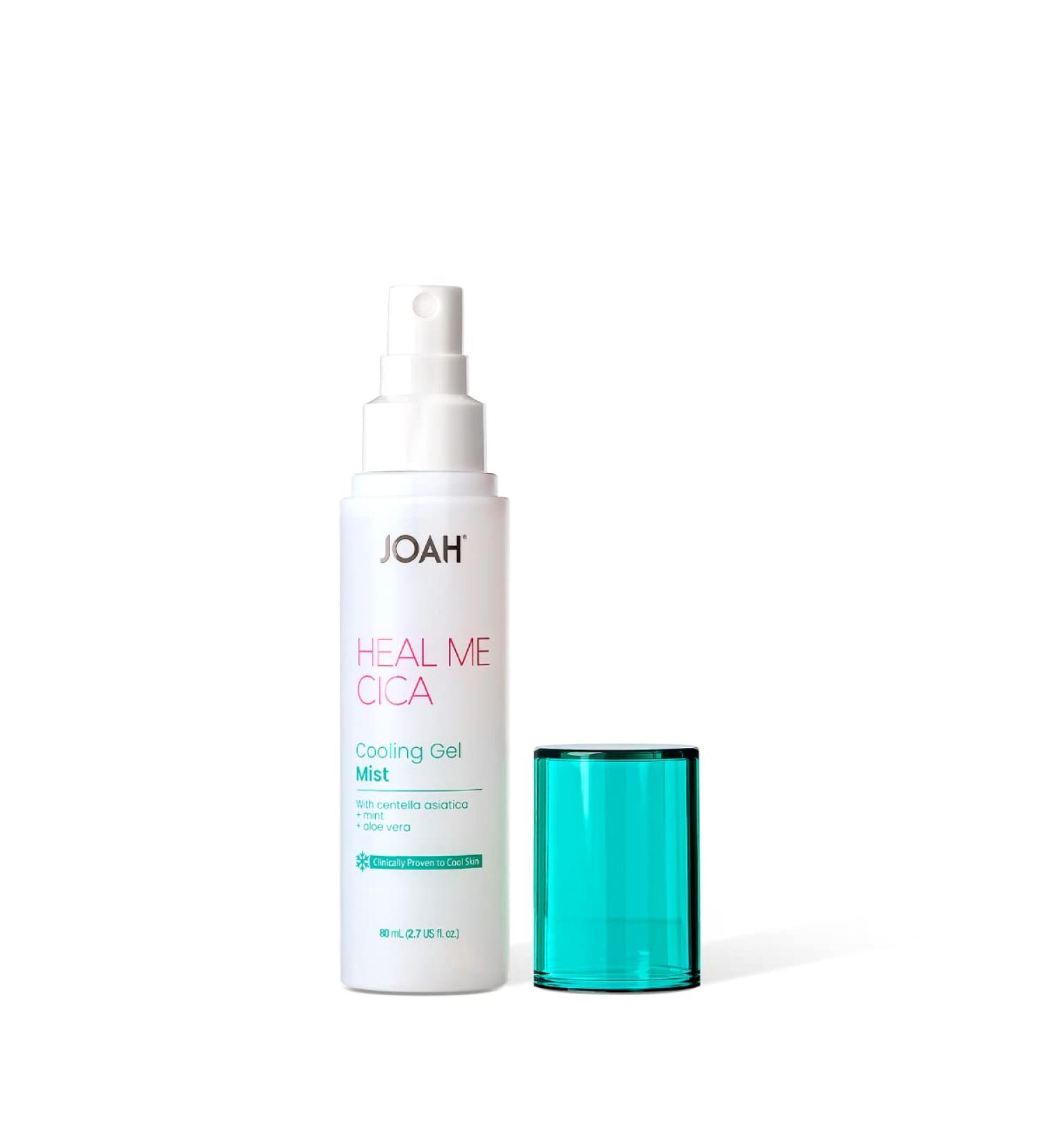 JOAH Heal Me CICA Cooling Gel Mist Infused with Centella Asiatica Mint & Aloe Vera Reduces Redness Cools Skin & Provides Deep Hydration Cruelty Free - Red - Buy Online on GoSupps.com
