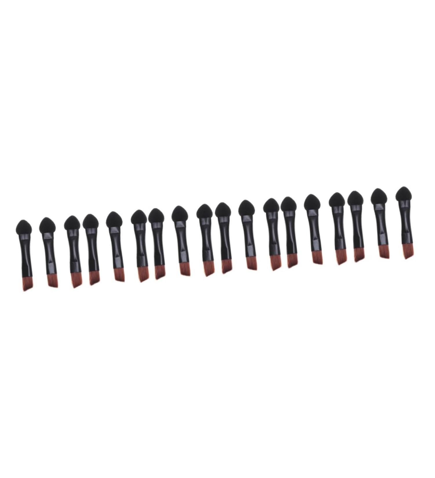 Mikinona 60 Pcs Eye Shadow Applicator Sponge Black Makeup Brushes Maquillaje Small Makeup Brush - Buy Online on GoSupps.com