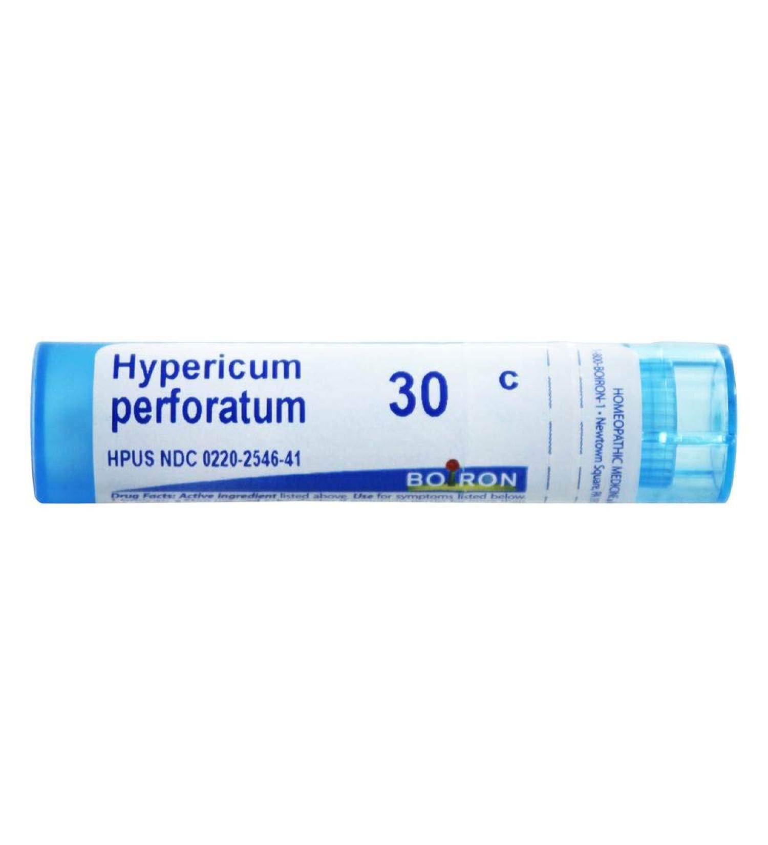 Boiron Hypericum Perforatum 30C - Homeopathic Remedy for Nerve Pain | 80 Pellets - Buy Online on GoSupps.com