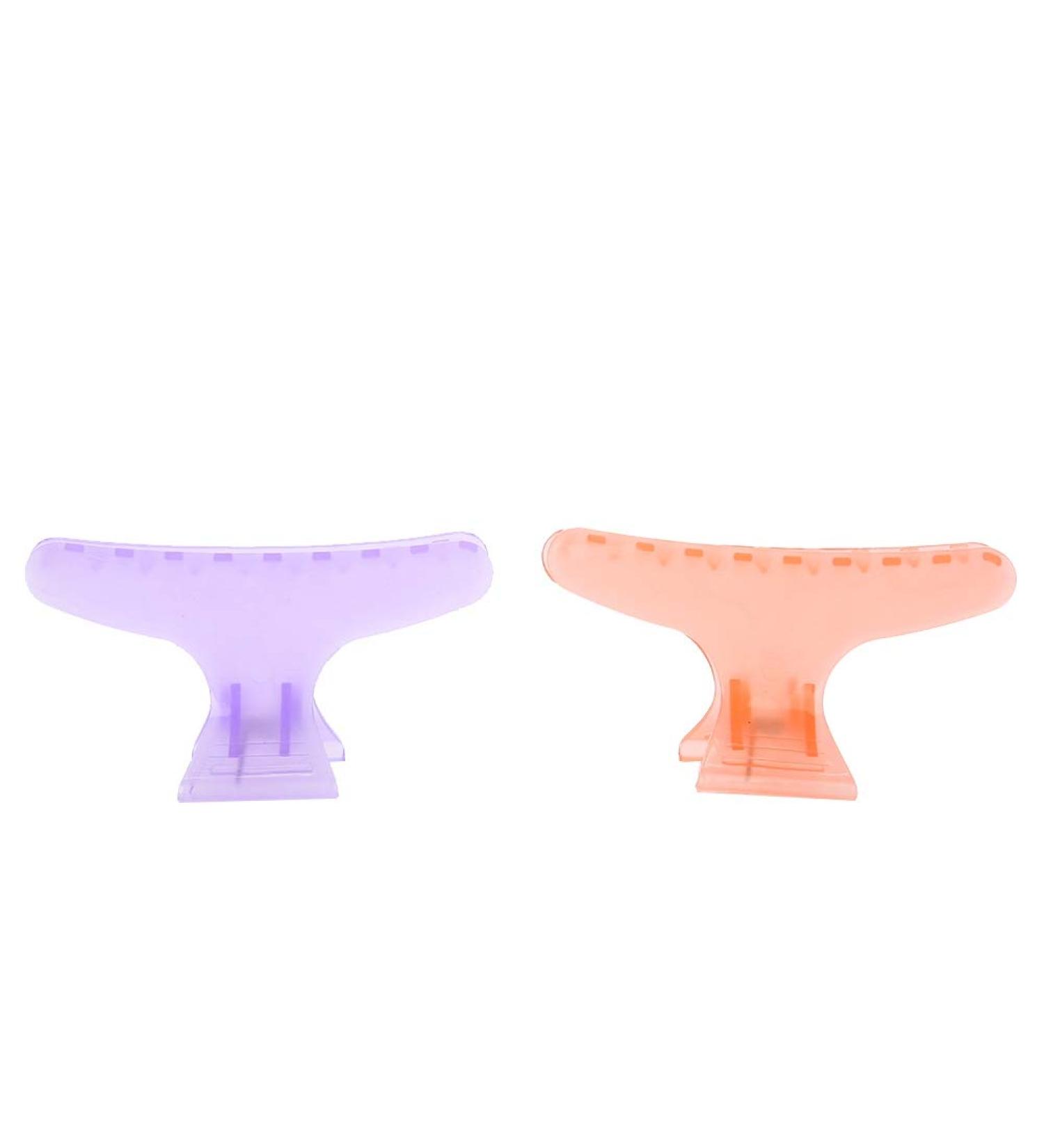 Non-Slip Clear Butterfly Hair Clamps - 12Pcs Hair Claw Clips for Secure Styling - Buy Online on GoSupps.com