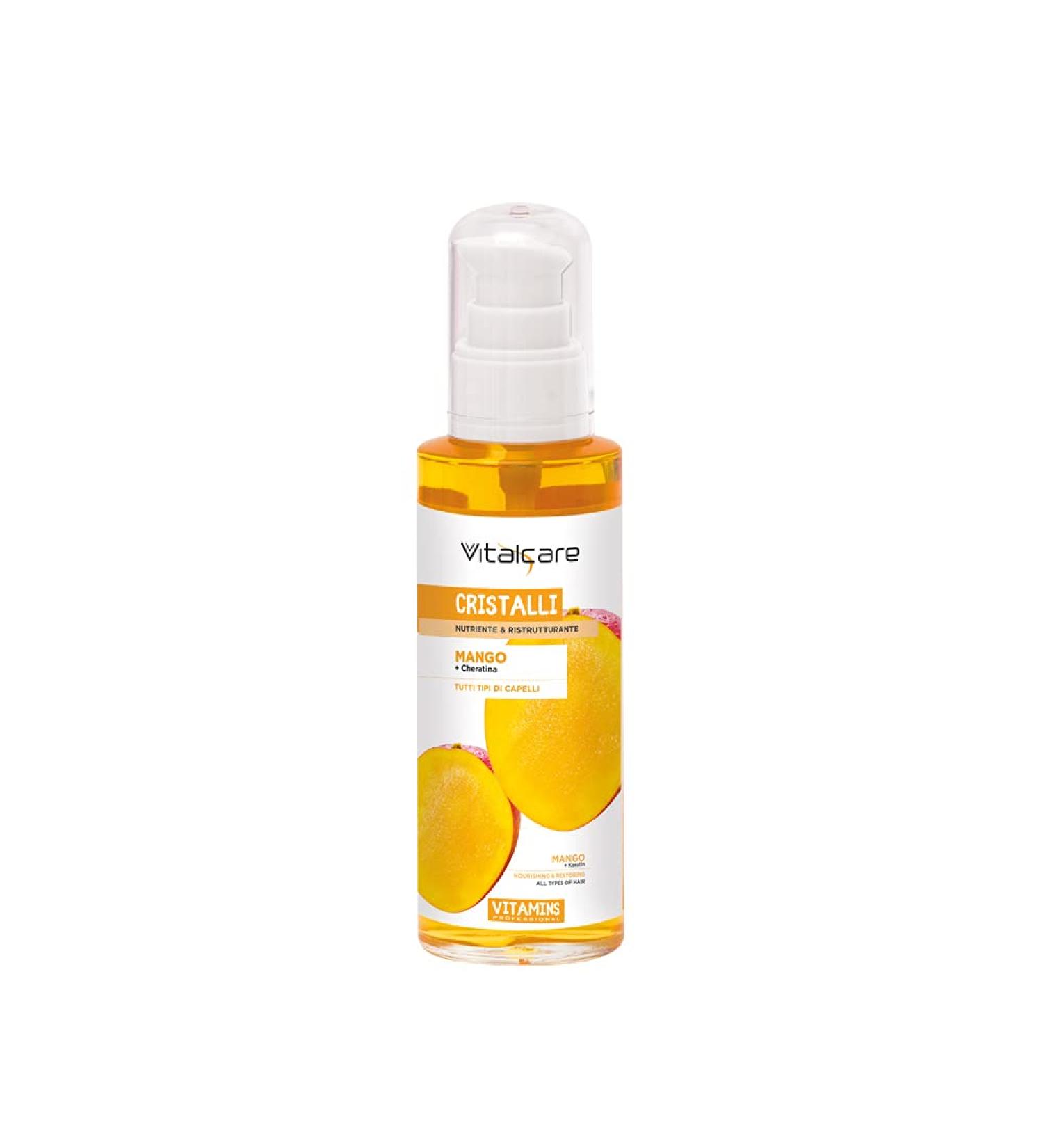 SODICO srl Vitalcare Vitamins Mango nourishing and regenerating liquid crystals