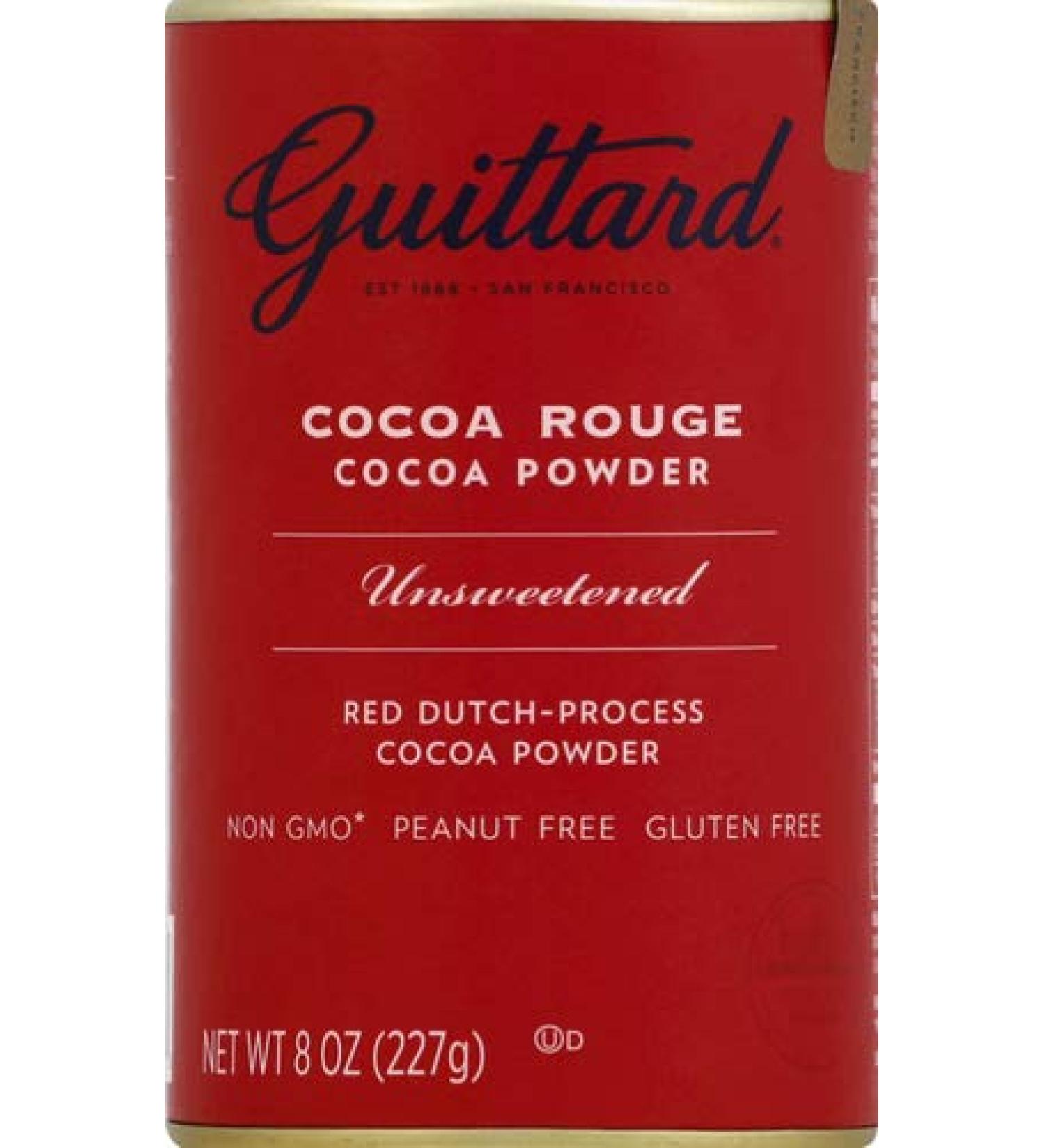 GUITTARD COCOA POWDER-UNSWEETENED 8 OZ 8 OZ 8 Ounce (Pack of 1)