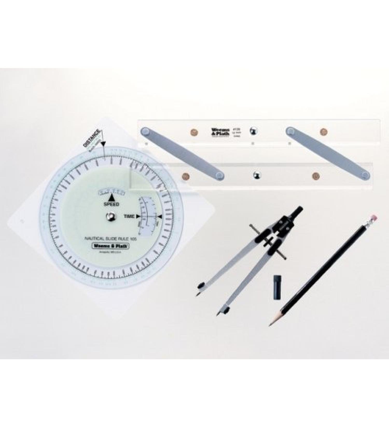 Weems & Plath Marine Navigation Primary Set - Essential Tools for Navigating at Sea - Buy Online on GoSupps.com