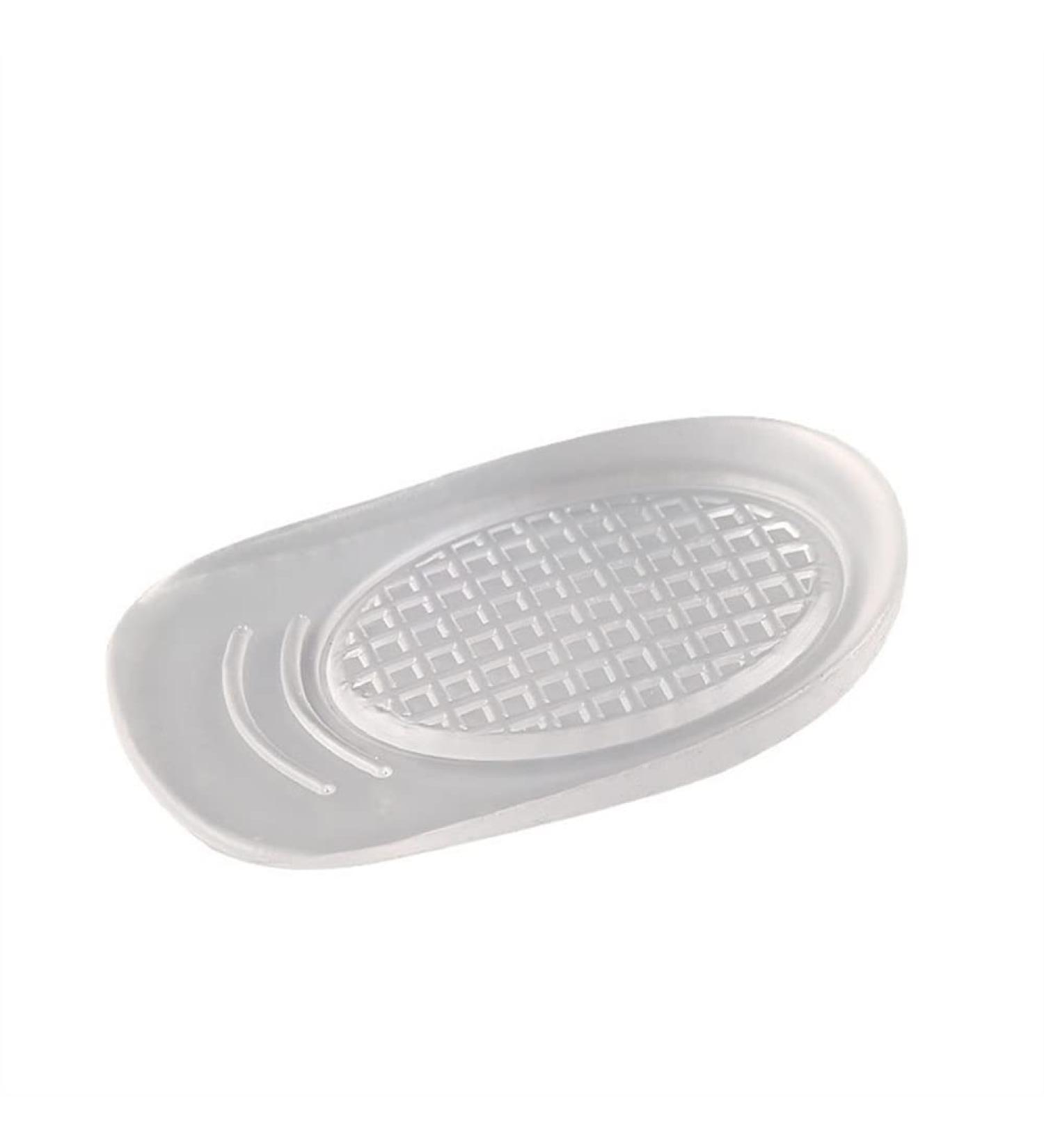 Buy GEL Heel Inserts for Men | Shock Absorption Cushion Support for Heel Spurs & Cracked Heels - Clear Medium Size - Buy Online on GoSupps.com