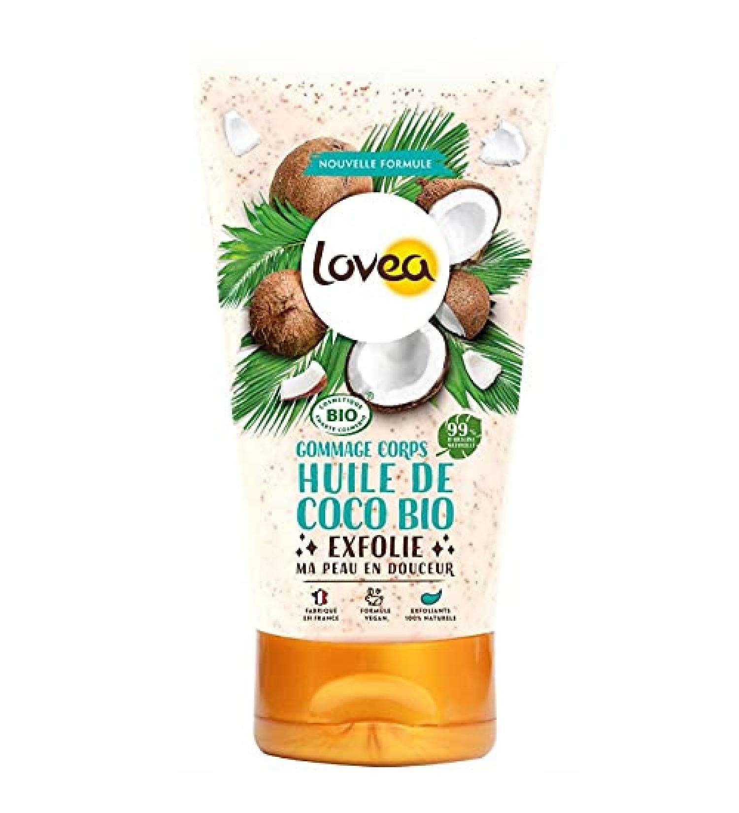 LOVEA - Organic Coconut Oil Body Scrub 150ml - Pack of 3 - Buy Online on GoSupps.com