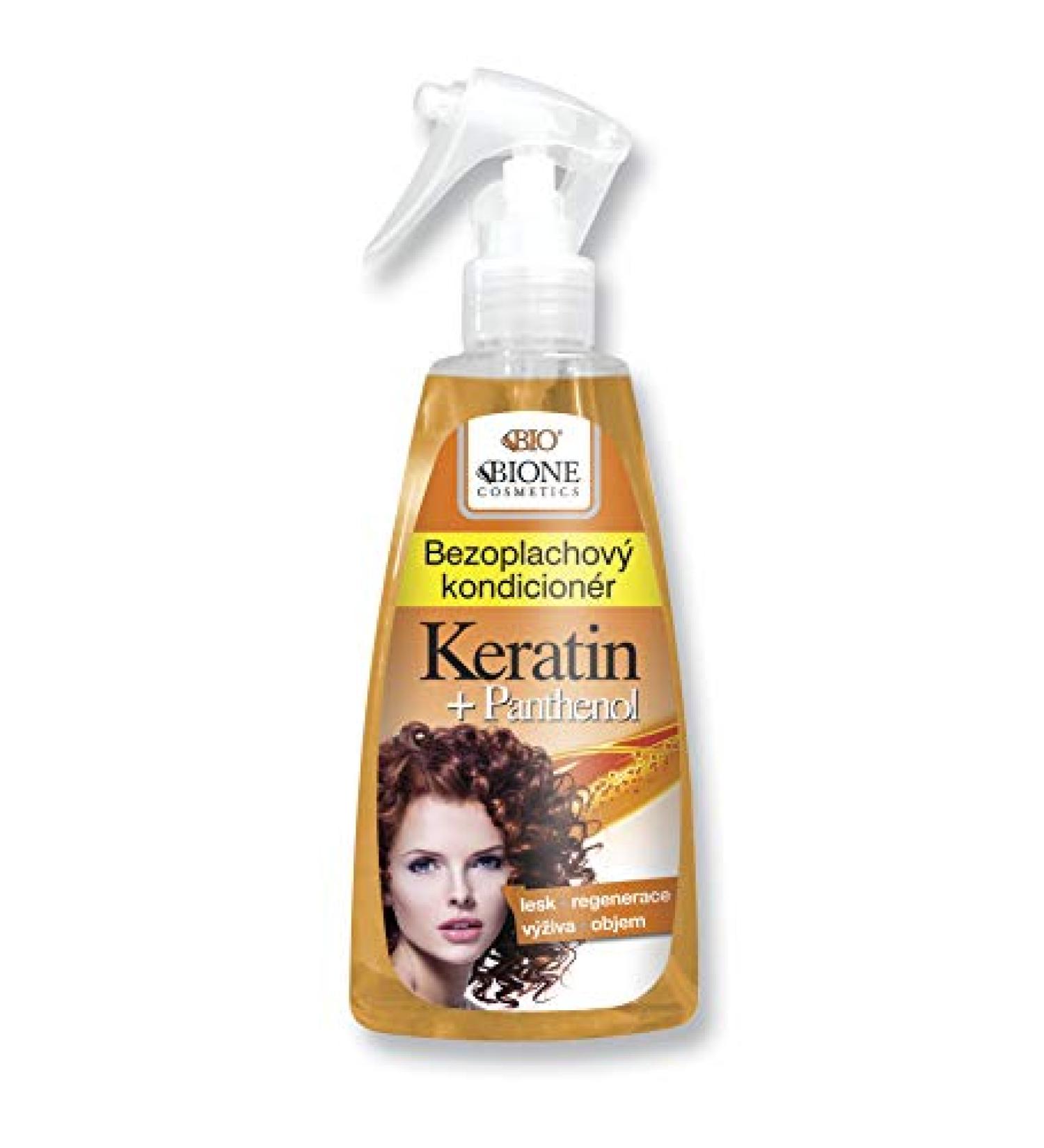 Bione Bione Keratin & Panthenol Conditioner Without Silicones Parabens Mineral Oil - 260 ml!