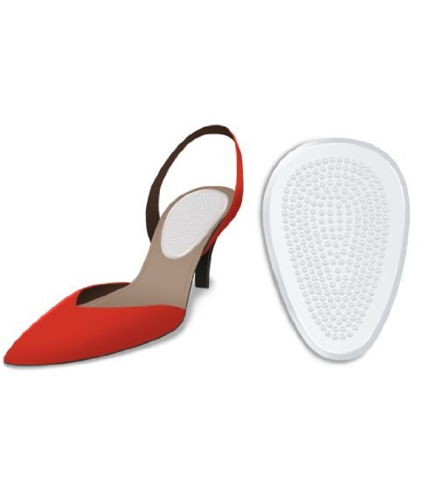 Fresco Pure Gel Self Adhesive Soft Sole Heel Pads One Pair - Single Size