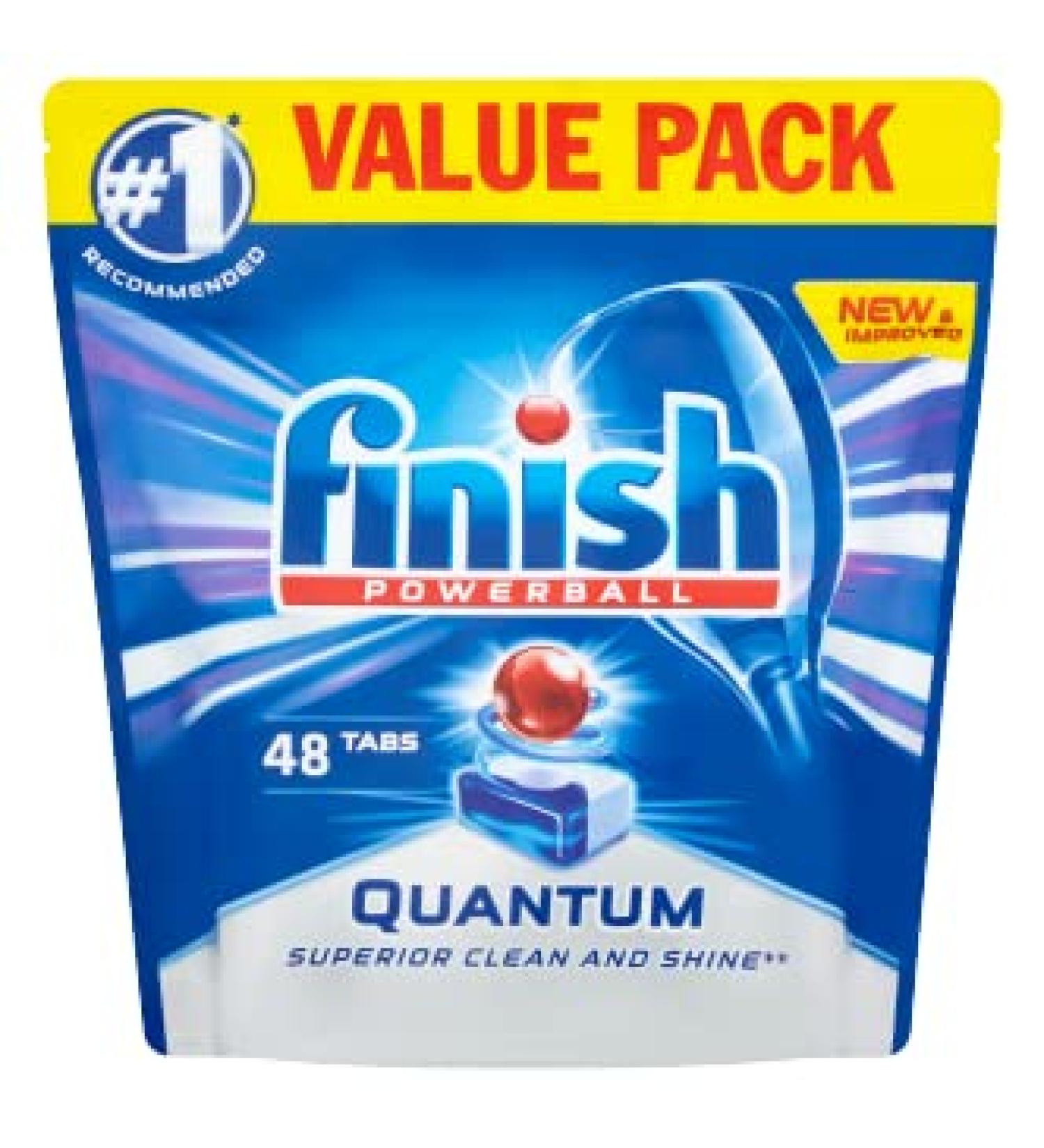 Finish Quantum Dishwasher Tablets Regular | 48