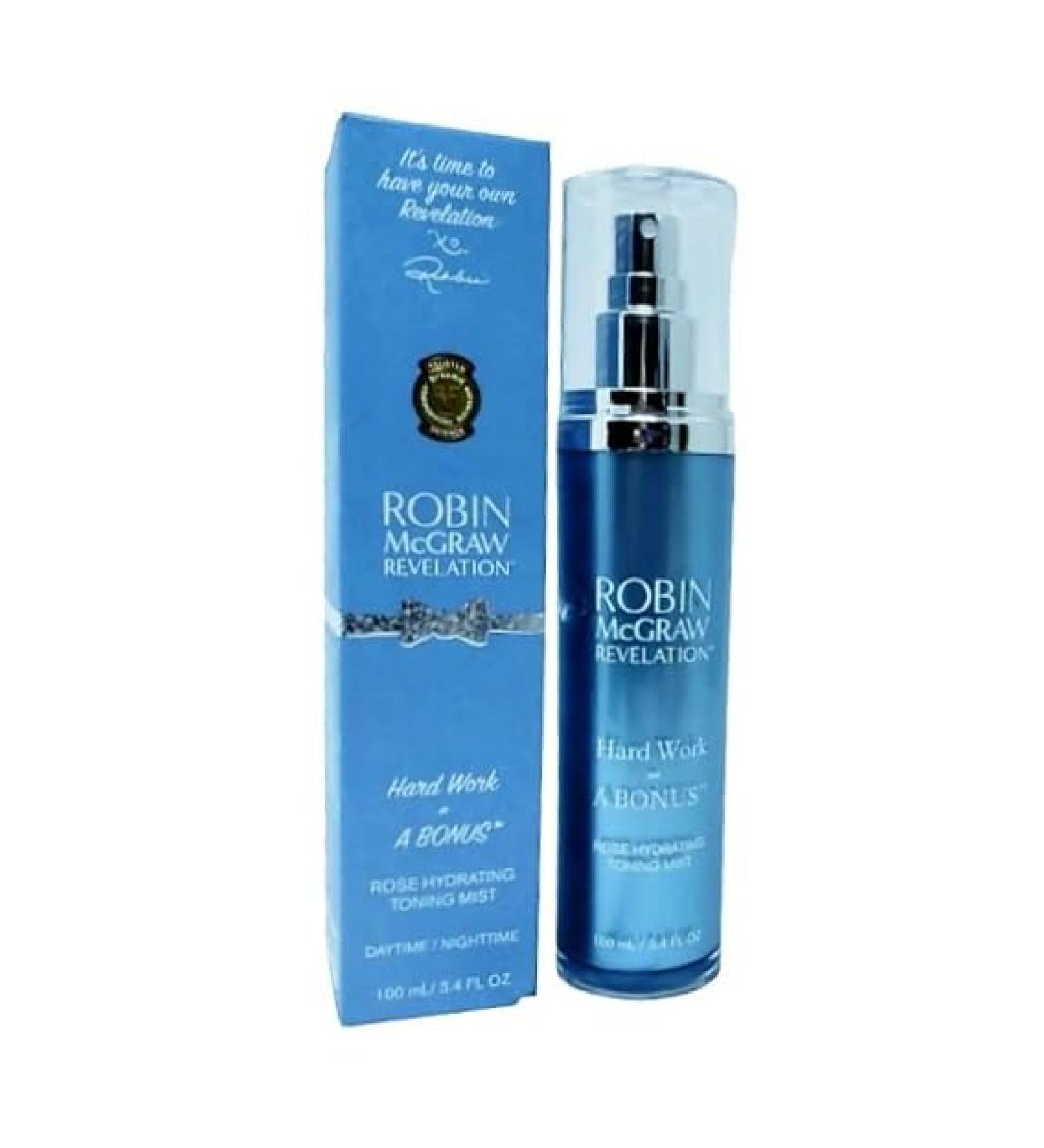 Buy Robin McGraw Revelation Rose Hydrating Toning Mist - 3.4 fl. oz | Daytime & Nighttime Skincare - International Shipping Available - Buy Online on GoSupps.com
