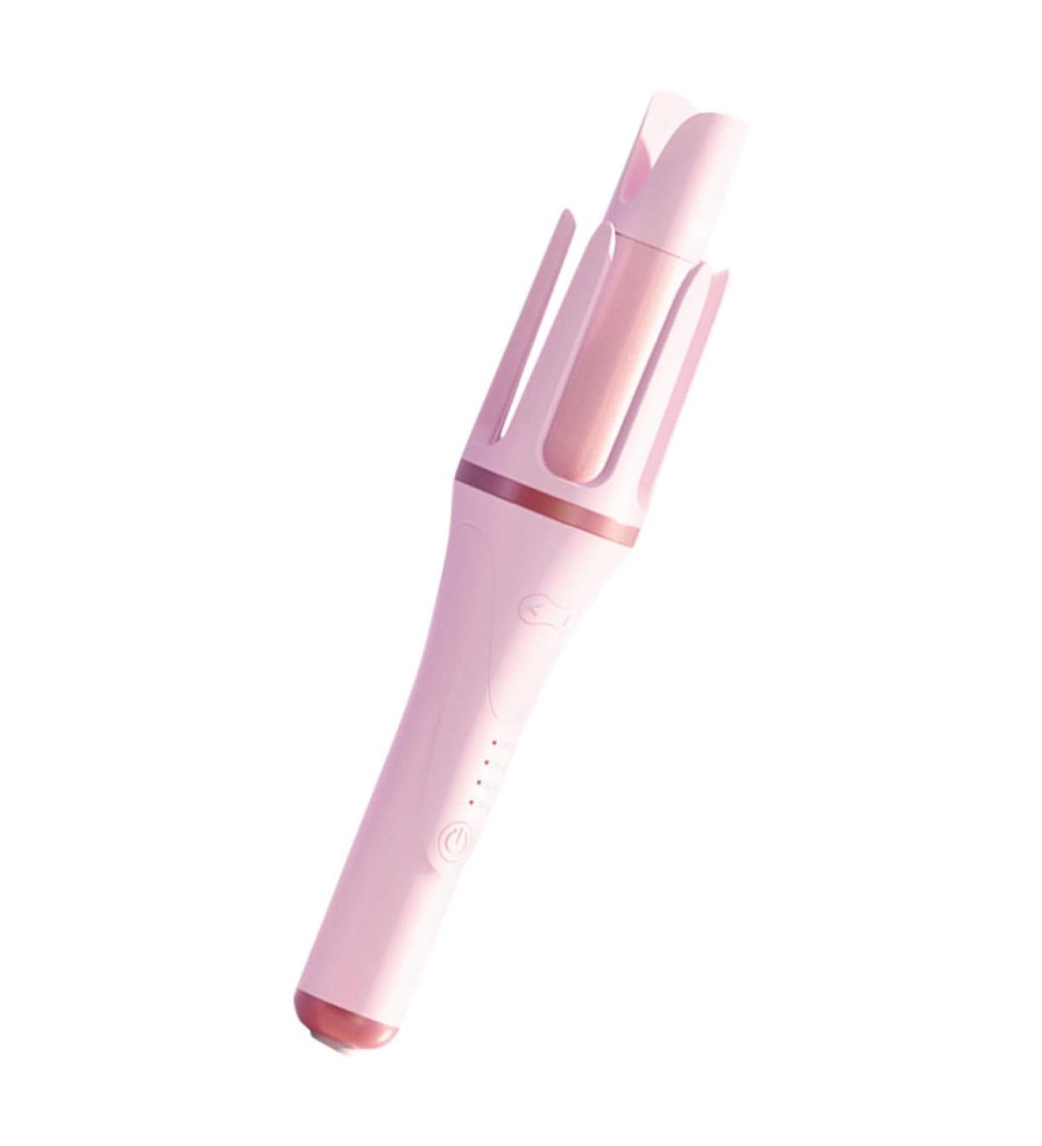 Outanaya Fully Automatic Hair Curling Iron Tool Hair Curler Hair Rollers Straightener Hair Pink Abs - Buy Online on GoSupps.com