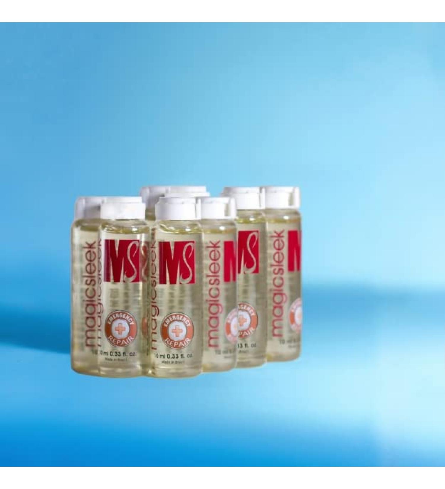 MagicSleek Emergency Repair Hydrating Hair Mask - 10 Pack | Intense Deep Conditioning Treatment - Buy Online on GoSupps.com