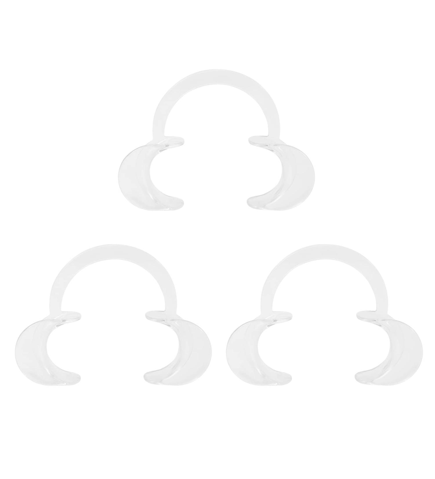 ciyeu 3pcs Autoclavable Dental Teeth Whitening Lip & Cheek Retractor Dentist Mouth Opener Repeat Use S - Buy Online on GoSupps.com