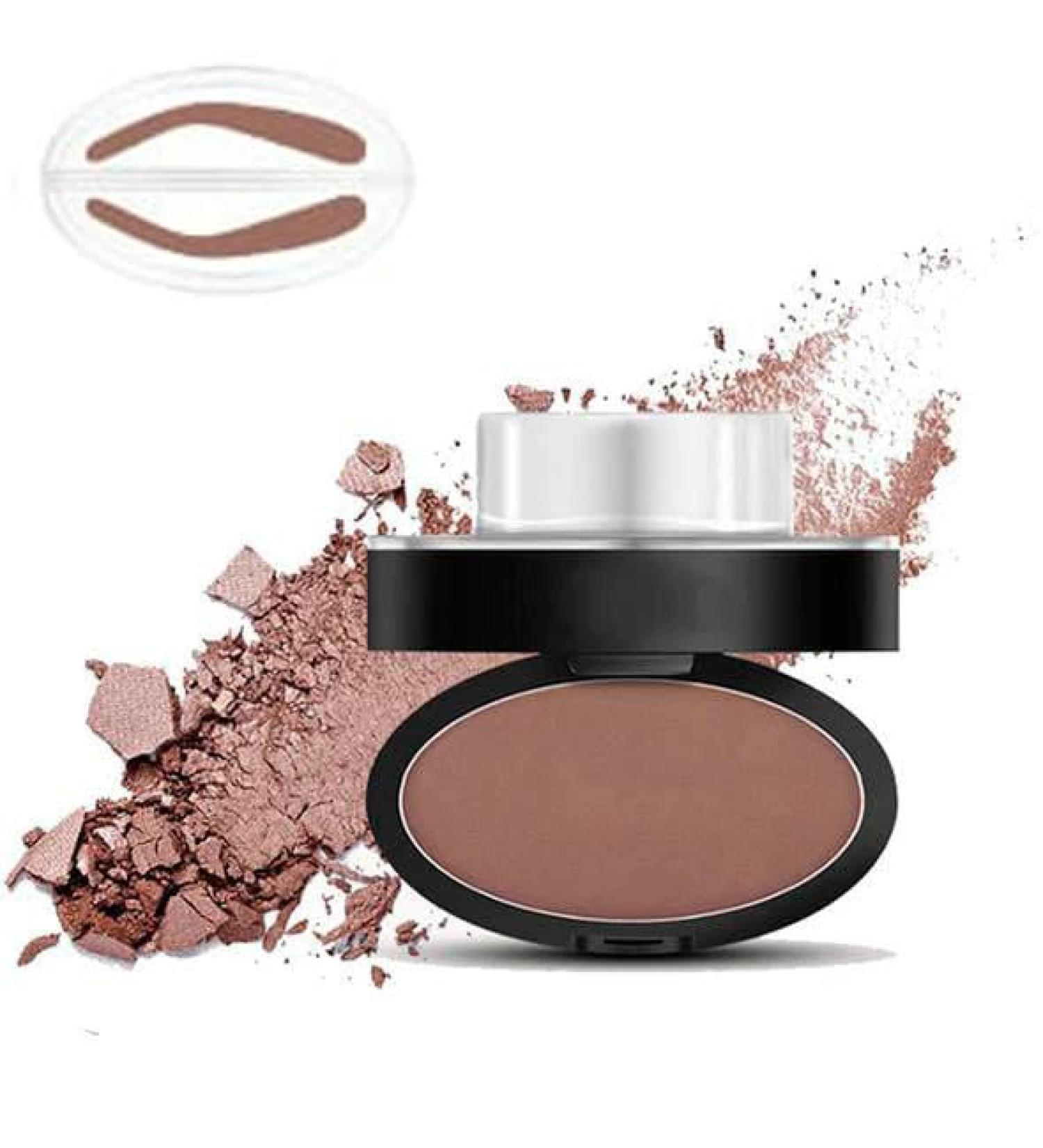 Deluxe browpro stamp set Eyebrow Powder Waterproof Eyebrow Stamp Powder Seal Perfect Nature Eye Brow Powder Tinting Coloring Kit Delicate Shape Waterproof Eye Brow Stamp Powder (LIGHT BROWN ARCHED) - Buy Online on GoSupps.com