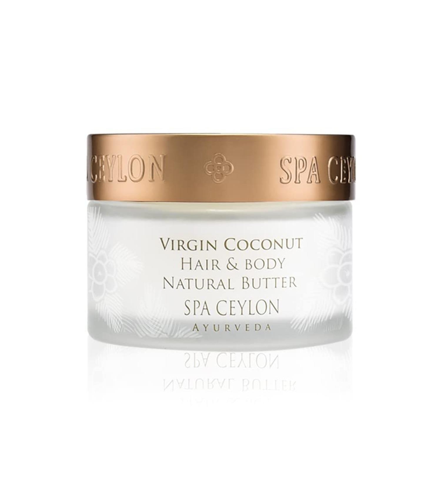 Buy SPA CEYLON Virgin Coconut Hair & Body Natural Butter - Luxurious Moisturizer for All Skin Types | International Shipping Available - Buy Online on GoSupps.com