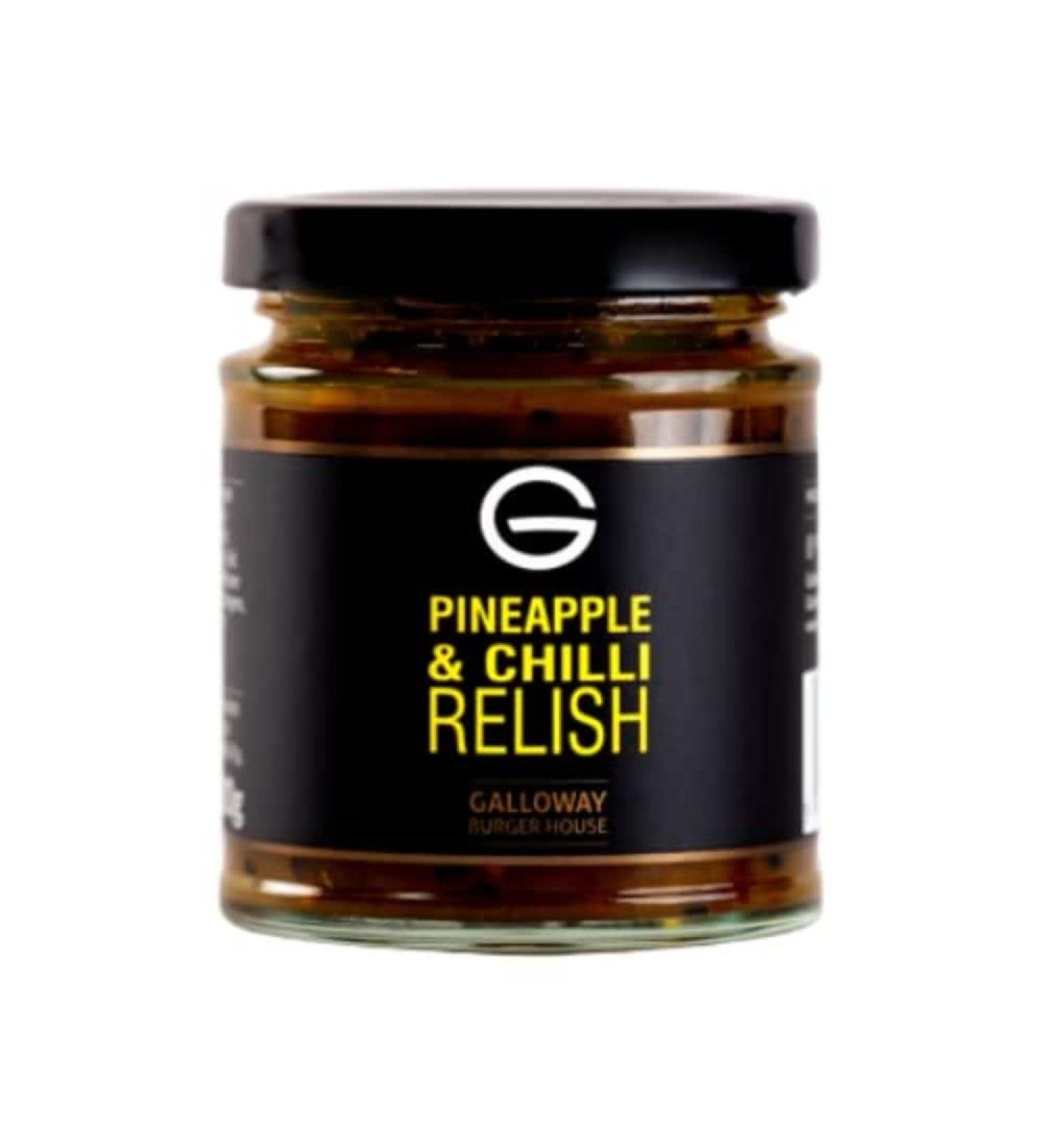 Galloway Burger House - Pineapple and Chilli Relish 200 g