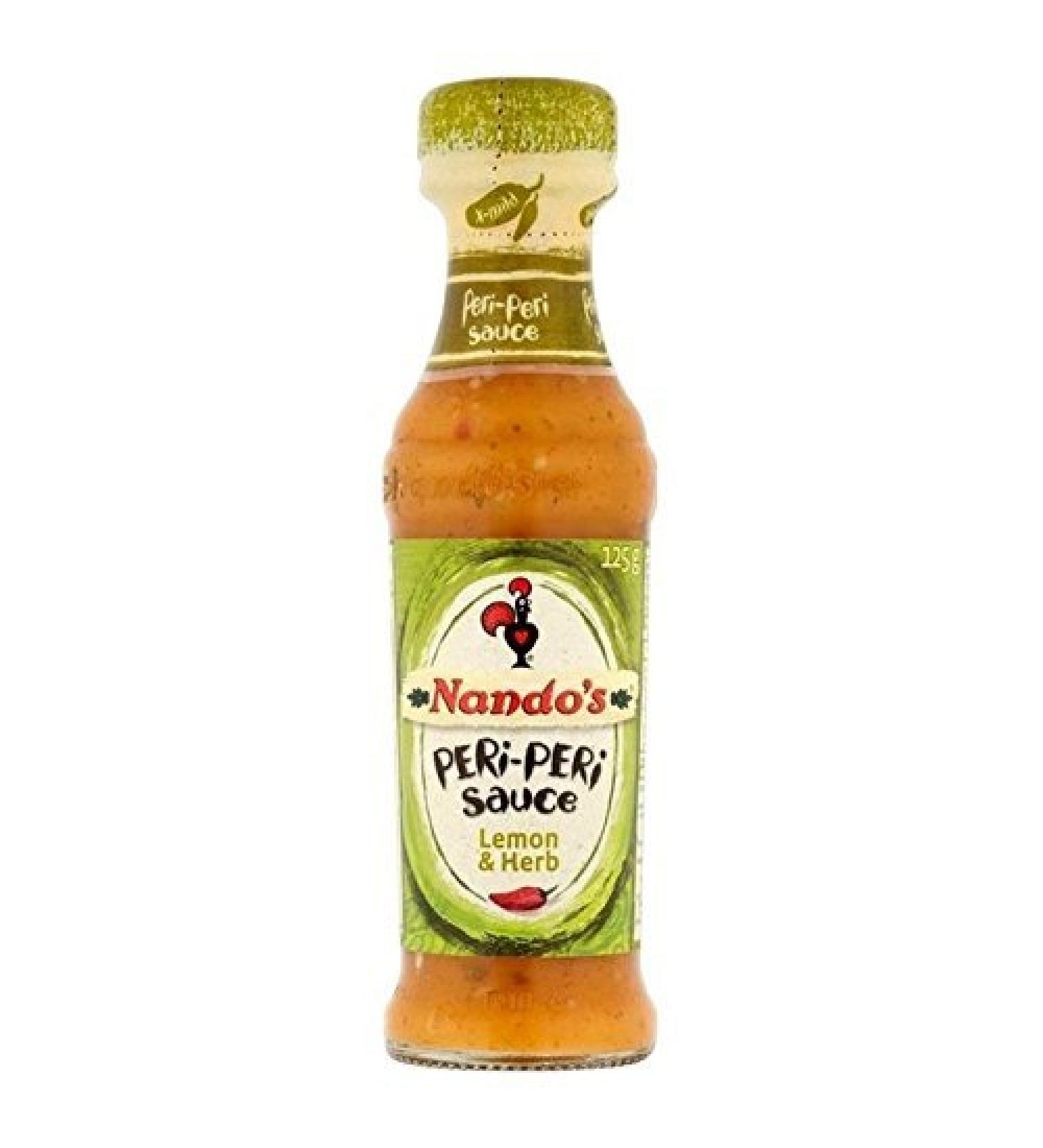 Nando's Nando's Nando's Peri-Peri Sauce Lemon & Herbs 125g