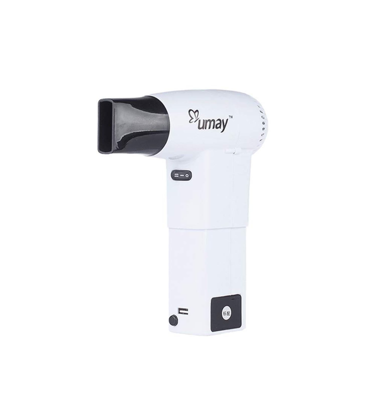 Cordless Hair Dryer 450W Rechargeable Wireless Blow Dryer for Travel/Camping/Baby Care/Pet Care/Outdoor - Buy Online on GoSupps.com