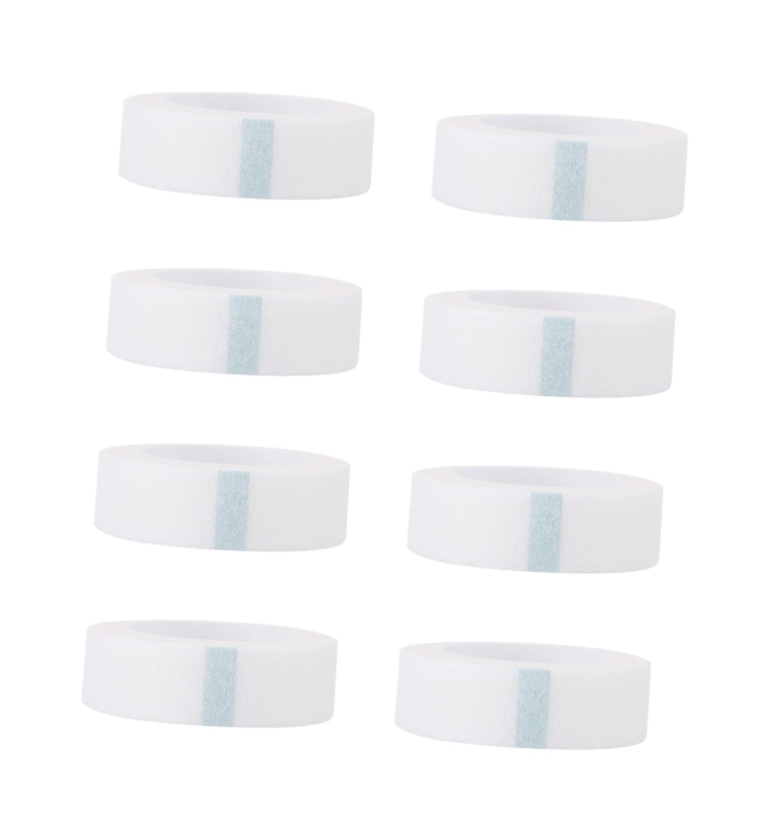 Shop Housoutil 8pcs Eyelash Tape - Medical Lash Adhesive Pads & Breathable Under Eye Patches for Perfect Eyelash Application - Buy Online on GoSupps.com