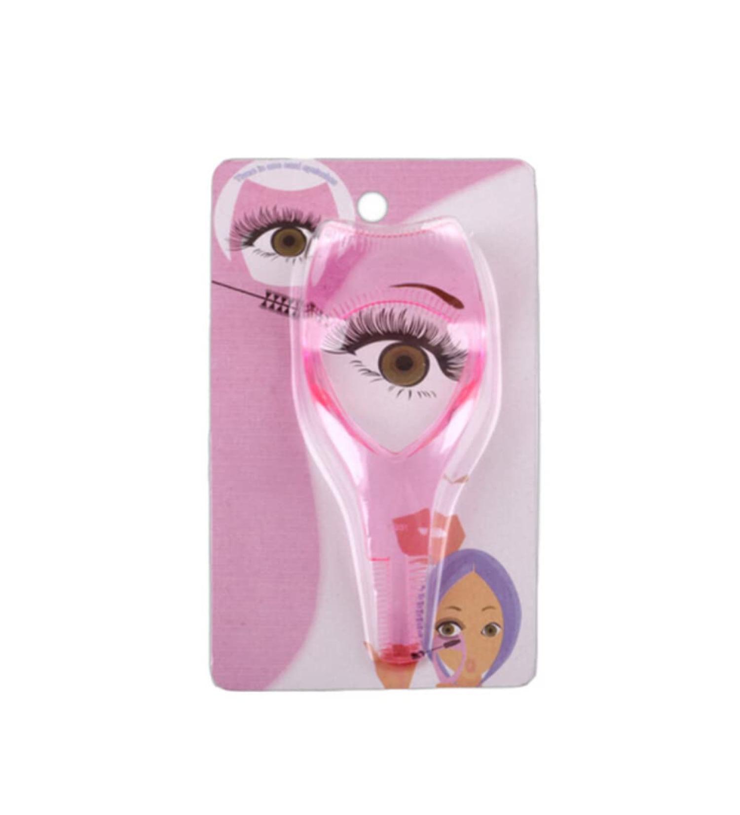 3 Po en 1 Outils De Cils Mascara Shield Applicateur Guard Guide De Cils pour Maquillage Carte De Cils en Plastique Transparent pour Les Filles Roses - Buy Online on GoSupps.com