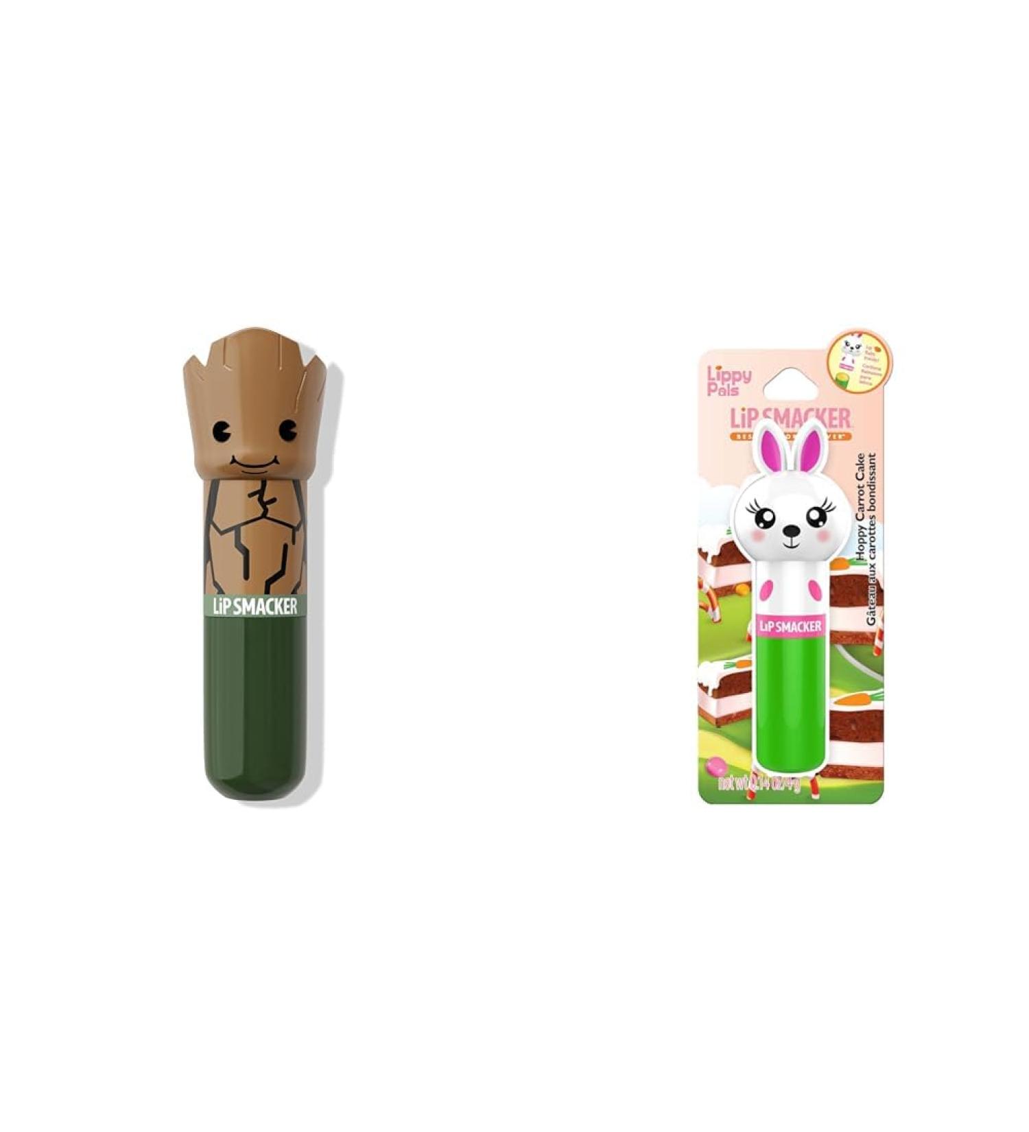 Lip Smacker Marvel Guardians of the Galaxy Groot Lippy Pal Lip Balm Bundle with Lippy Pals Bunny Rabbit Carrot Cake Lip Balm - Buy Online on GoSupps.com