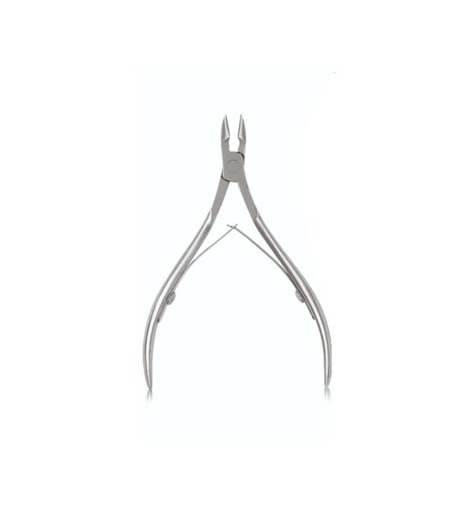 OUSIKA Nail Clippers Professional Stainless Steel Cuticle Nail Nipper Clipper Nail Art Manicure Pedicure Care Trim Plier Cutter Beauty Scissors Tools Nails Silver - Buy Online on GoSupps.com