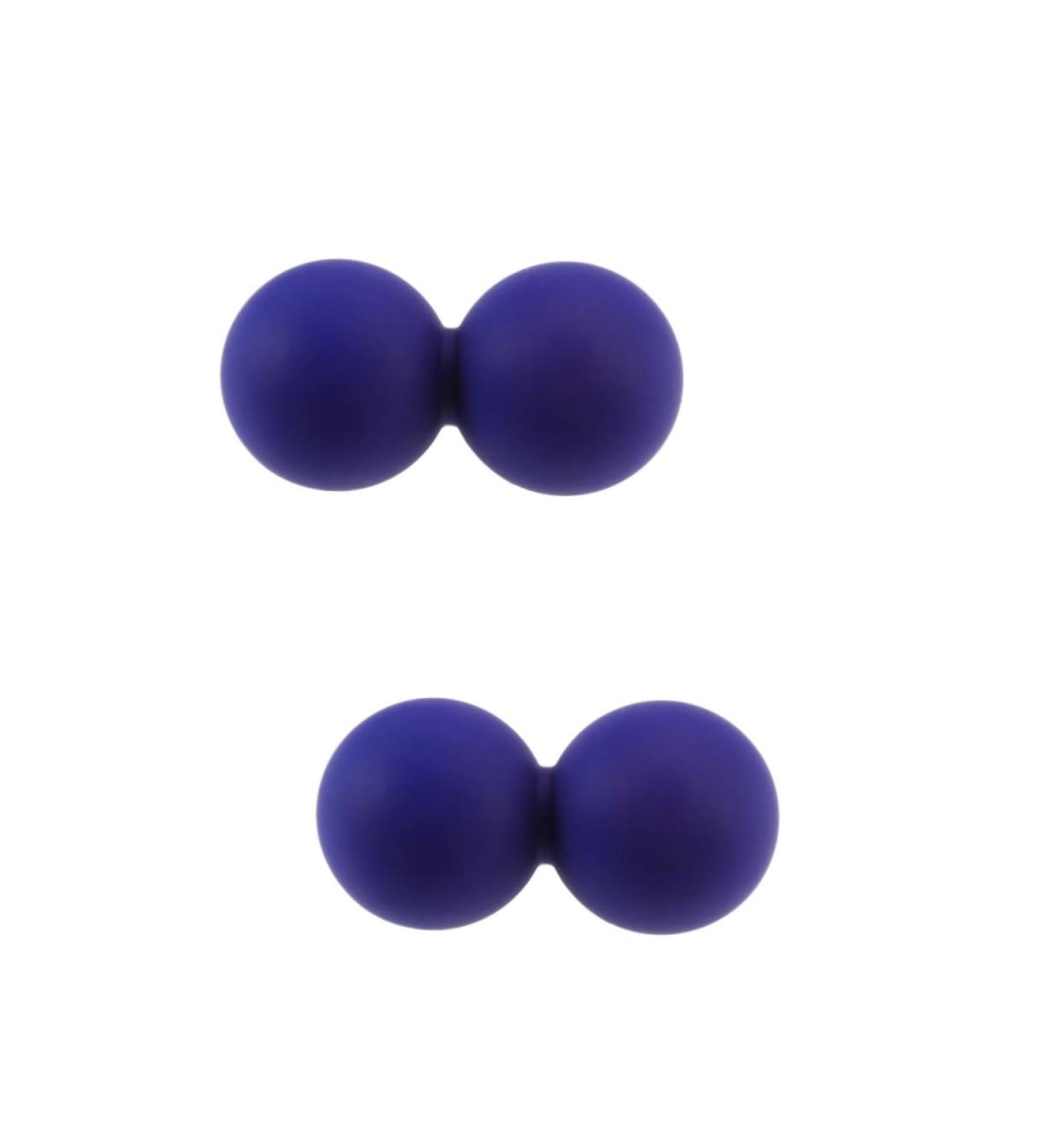 Healeeved 2ST Fitness Foot Massage Muscle Roller & Fascia Ball | Double Self-Massage Peanut Ball for Whole Body Relief | Ero-Nuss-Yoga Massage Ball - Buy Online on GoSupps.com