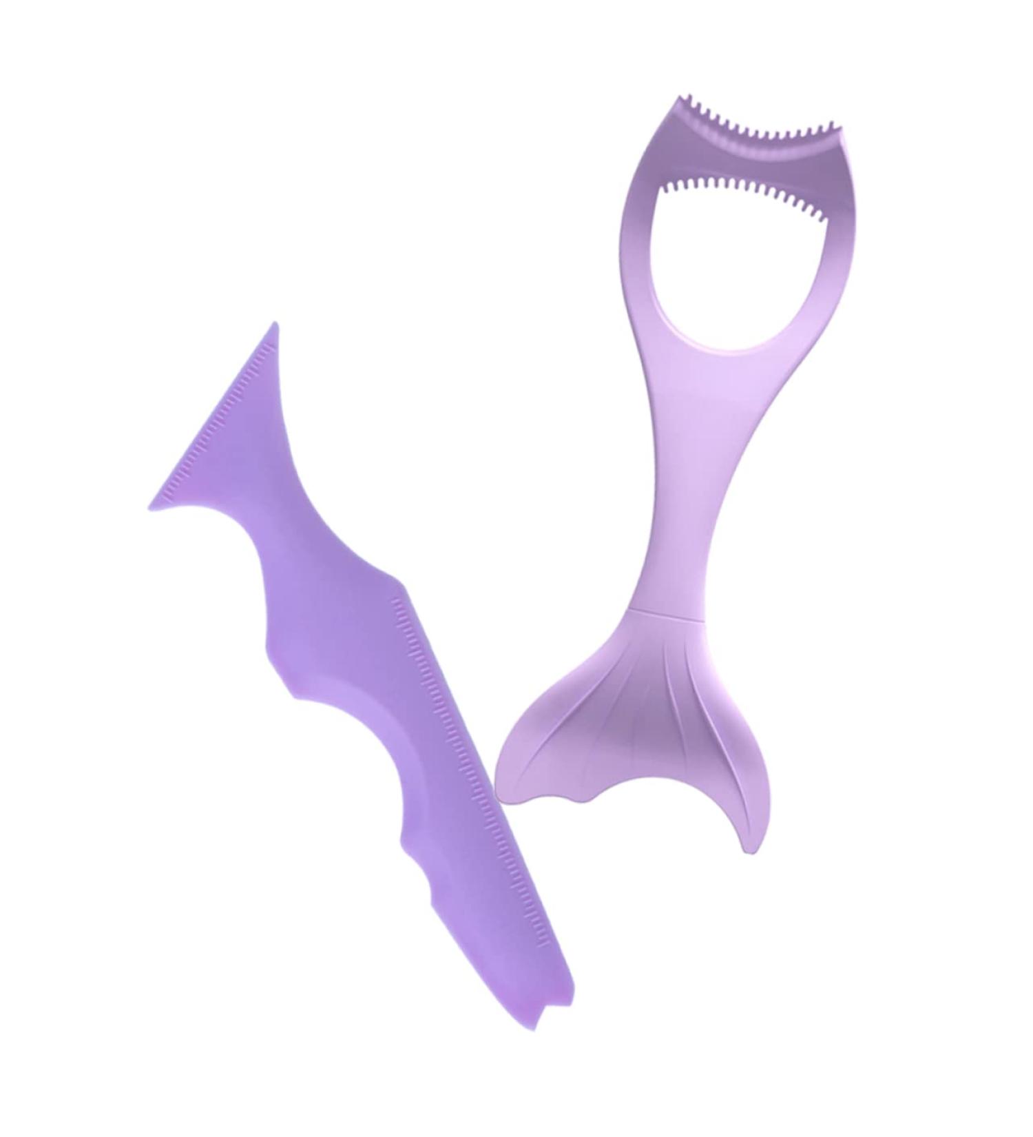 POPETPOP 2pcs Mascarades for Women Mascara Drawing Aid Tool Eyeliner Stencils Eye Shadow Eyelash Comb Miss 15x5.7cm - Buy Online on GoSupps.com