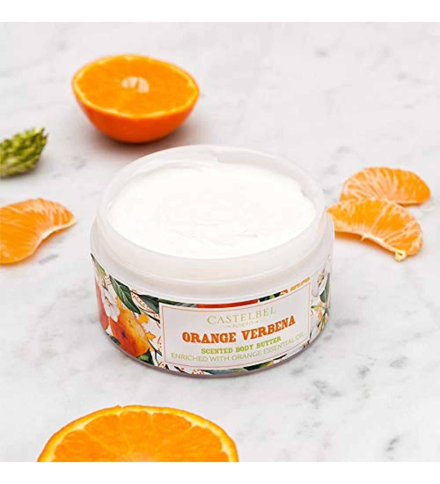 Castelbel Porto Smoothie Orange Verbena Body Butter 150g NEW