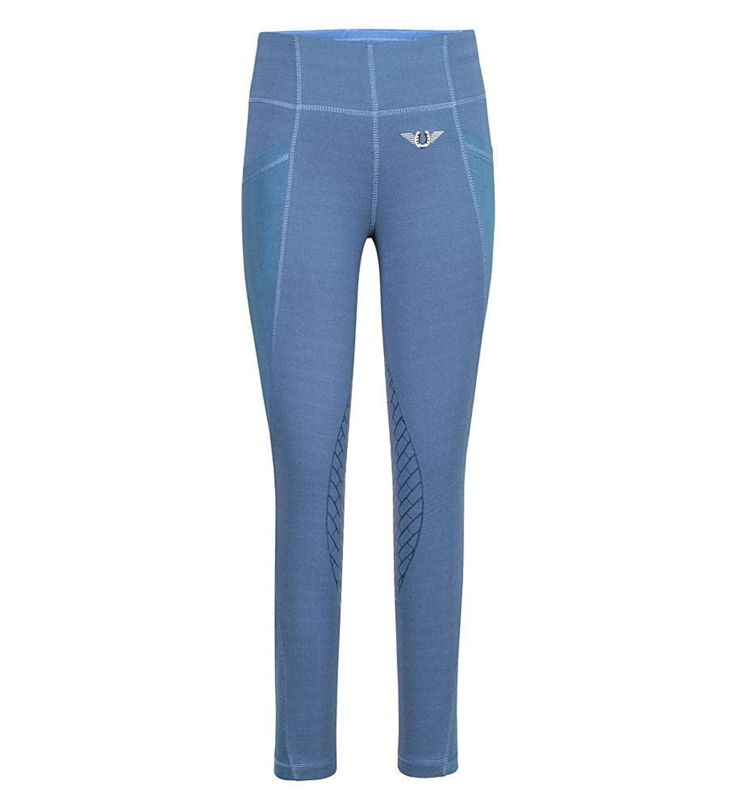 TuffRider Minerva Tights Children's Ensign Blue Small